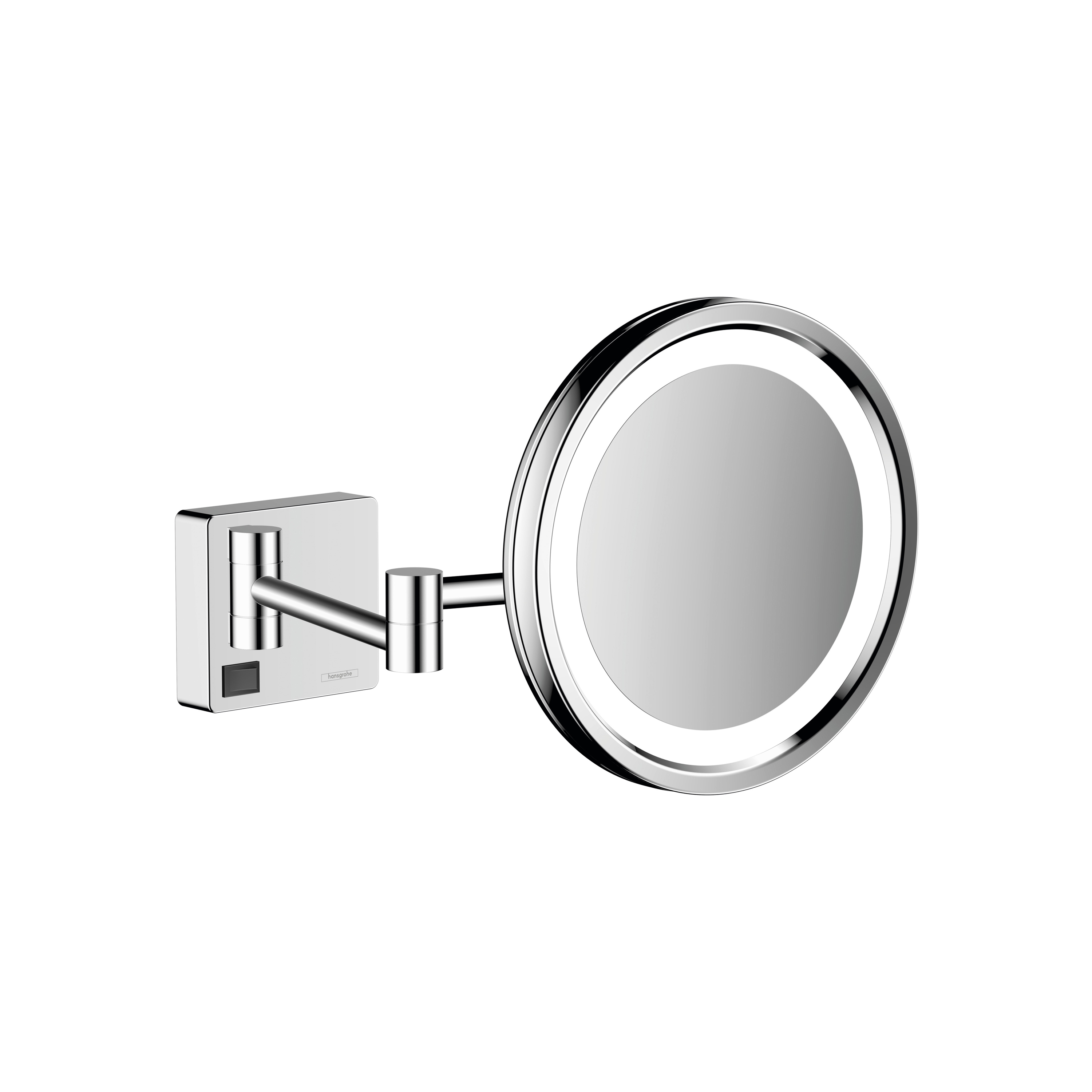 Mostra il prodotto hansgrohe AddStoris Specchio da rasatura con luce LED del produttore Hansgrohe