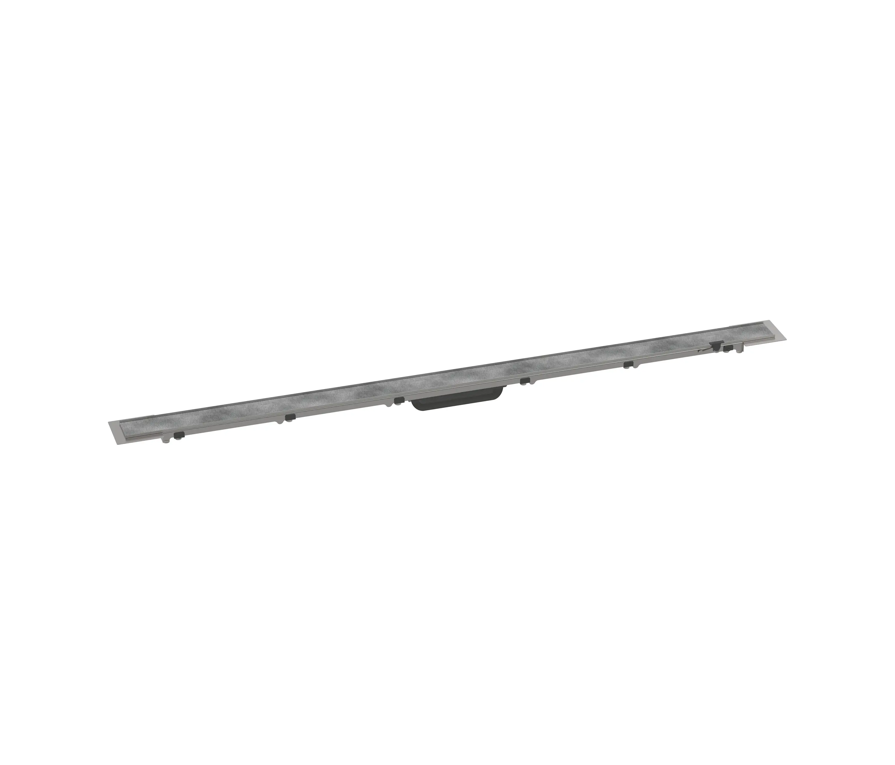 Hansgrohe - hansgrohe RainDrain Rock Finish set shower drain 120 cm cuttable and tileable