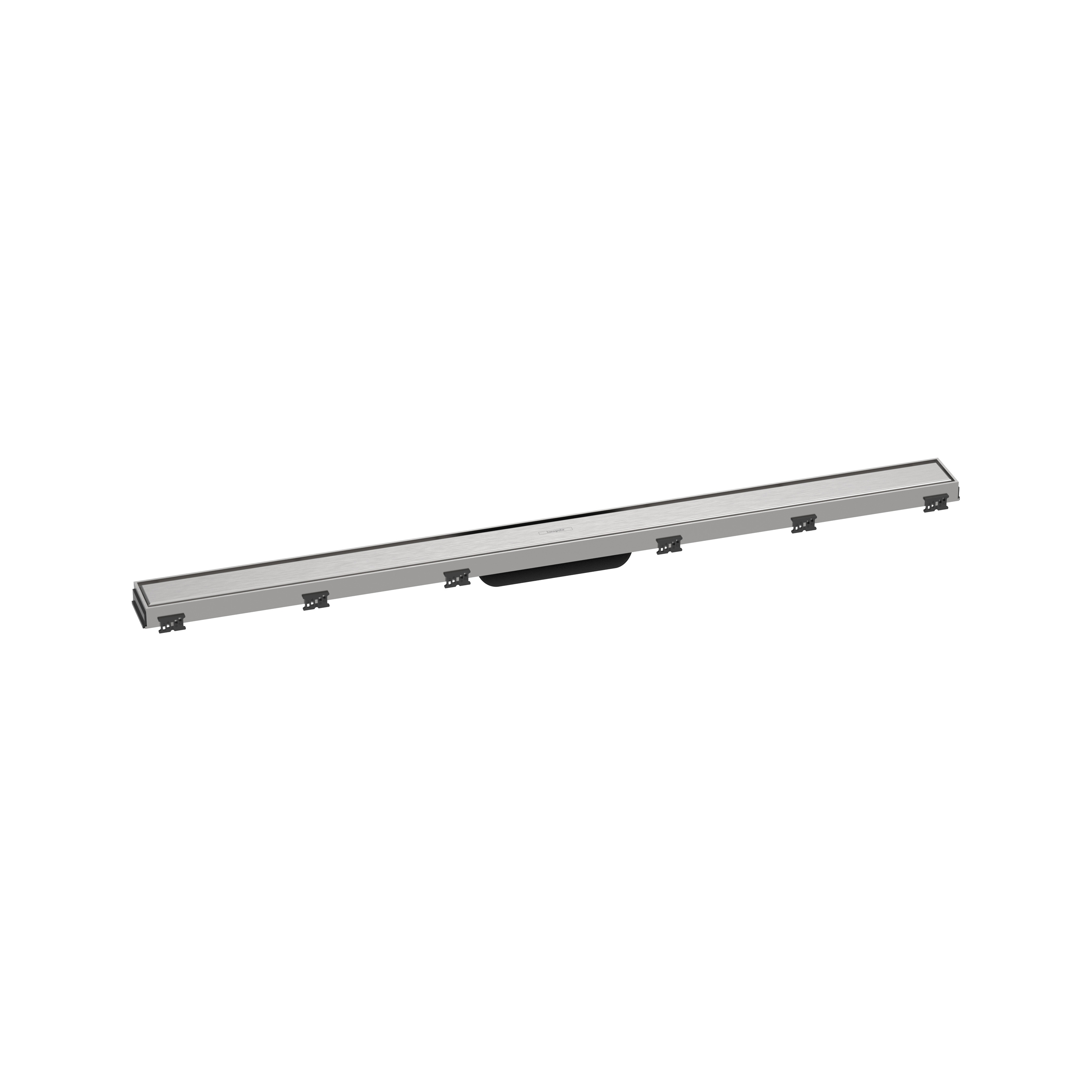 hansgrohe RainDrain Match Finish set shower drain 100 cm with height adjustable frame