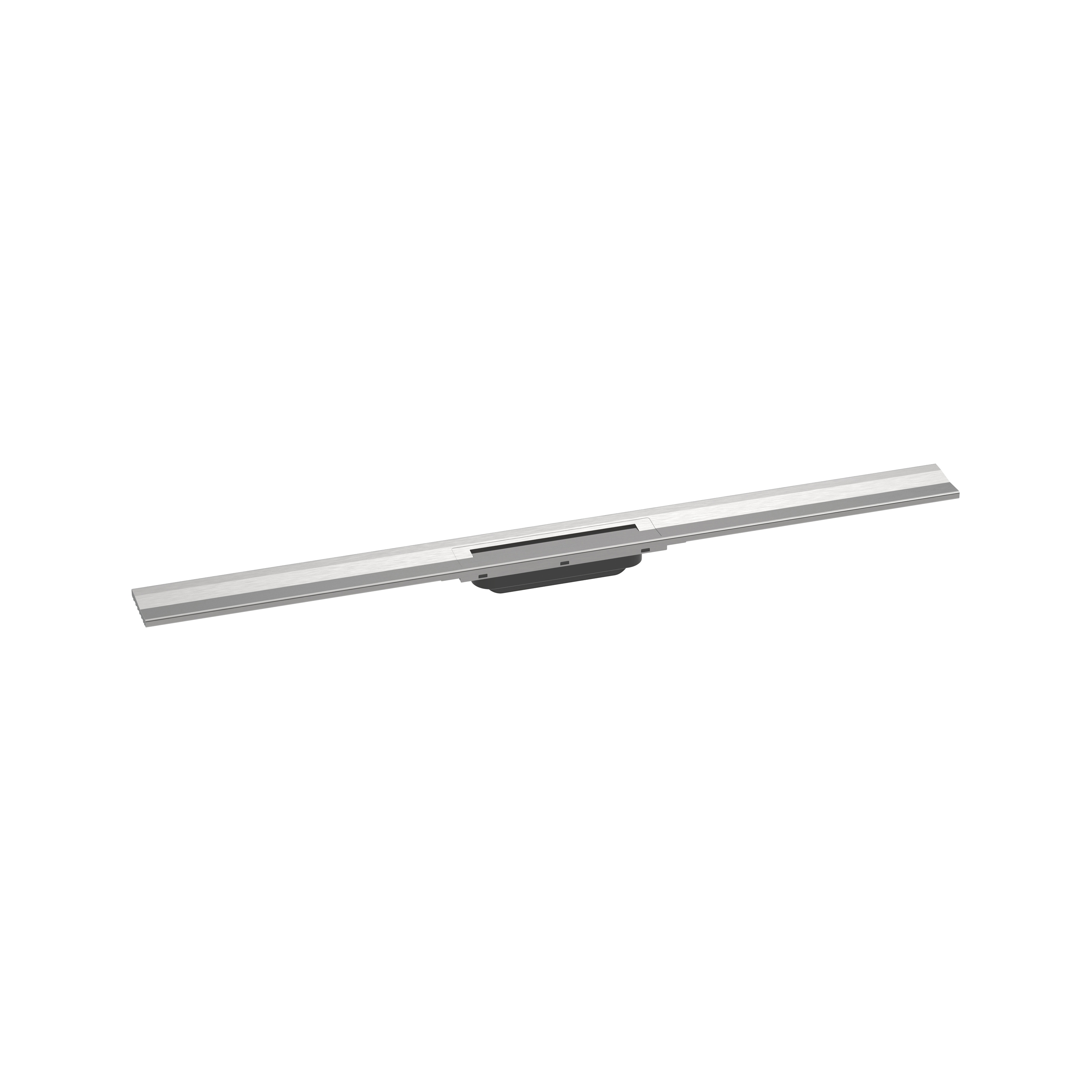 Display product hansgrohe RainDrain Flex Finish set shower drain 100 cm cuttable for wall mounting from manufacturer Hansgrohe
