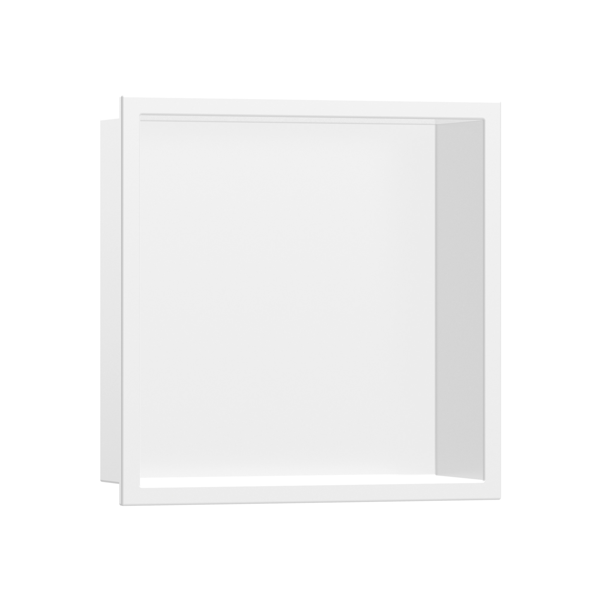 hansgrohe XtraStoris Original Wall niche with integrated frame 30 x 30 x 10 cm