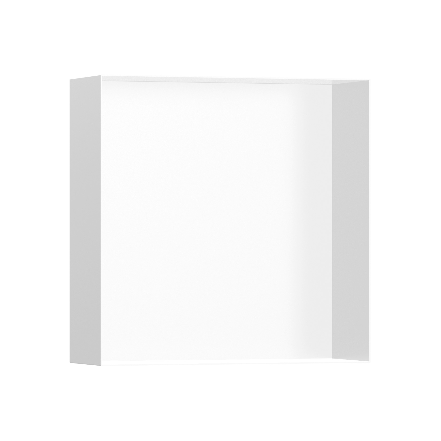 hansgrohe XtraStoris Minimalistic Wall niche with open frame 30 x 30 x 10 cm