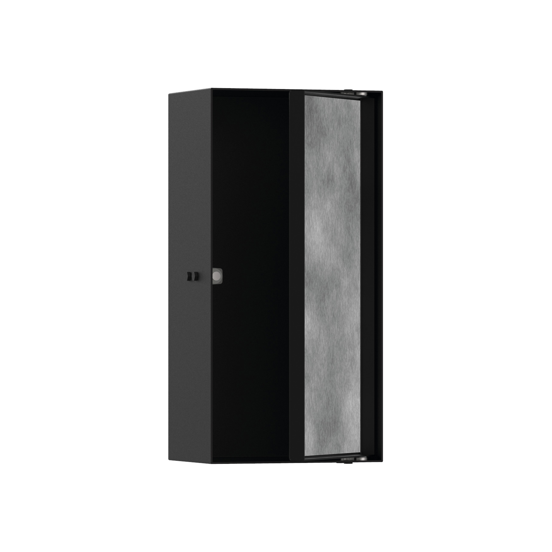 hansgrohe XtraStoris Rock Wall niche with tileable door 30 x 15 x 10 cm