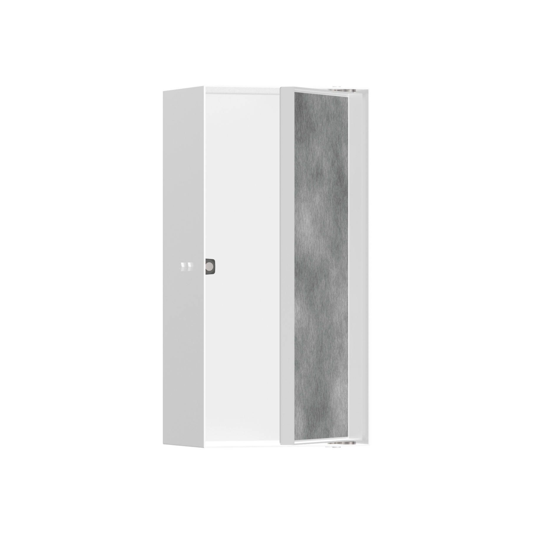 Display product hansgrohe XtraStoris Rock Wall niche with tileable door 30 x 15 x 10 cm from manufacturer Hansgrohe
