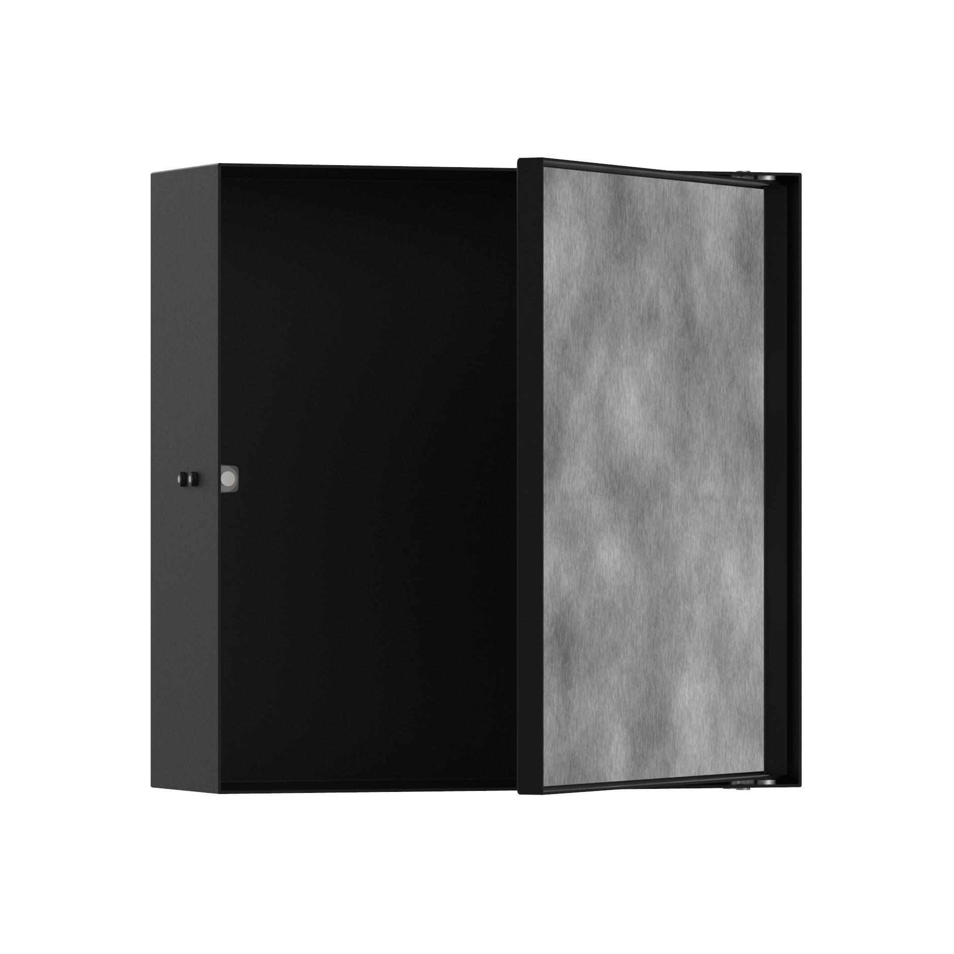 hansgrohe XtraStoris Rock Wall niche with tileable door 30 x 30 x 10 cm