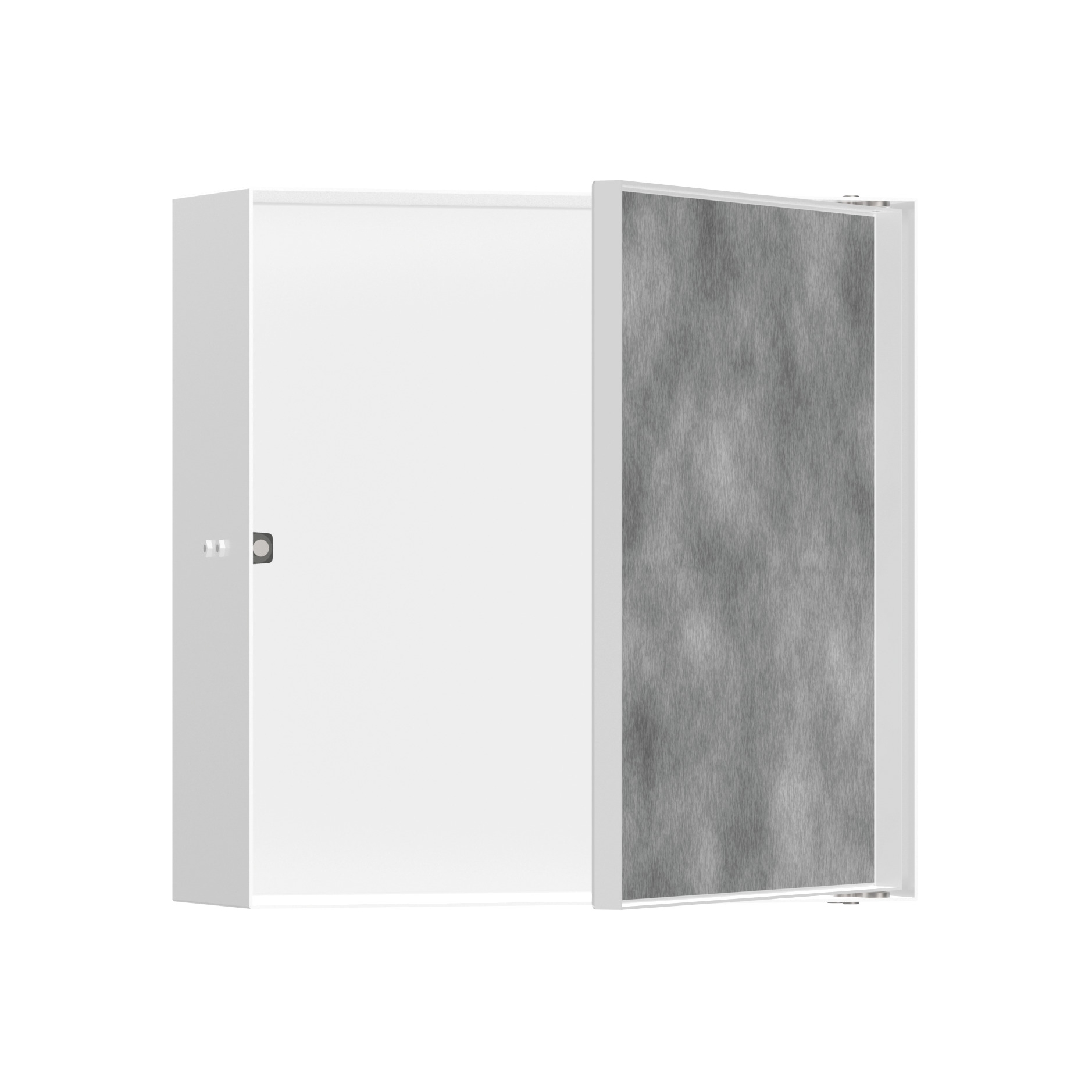 hansgrohe XtraStoris Rock Wall niche with tileable door 30 x 30 x 10 cm