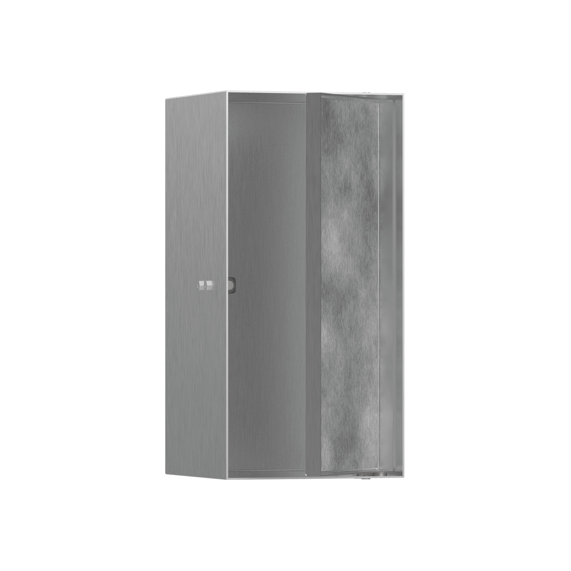 hansgrohe XtraStoris Rock Wall niche with tileable door 30 x 15 x 14 cm