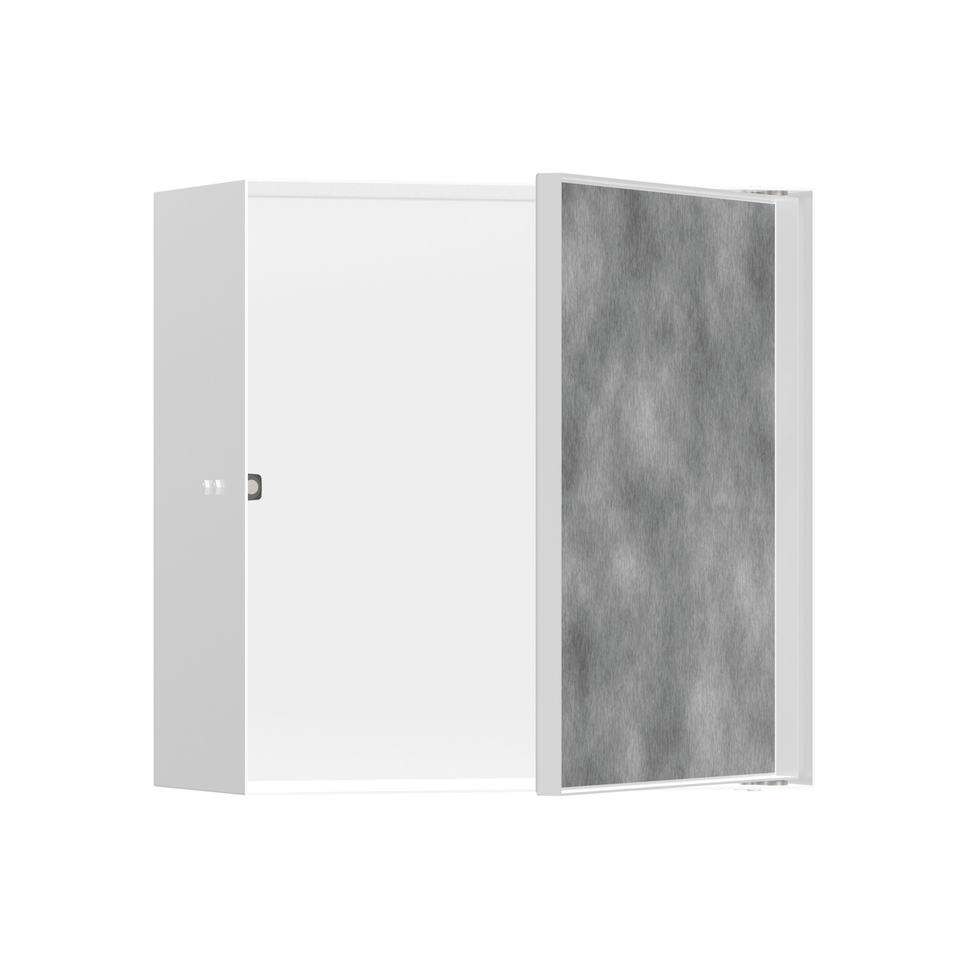 hansgrohe XtraStoris Rock Wandnische mit befliesbarer Tür 30 x 30 x 14 cm
