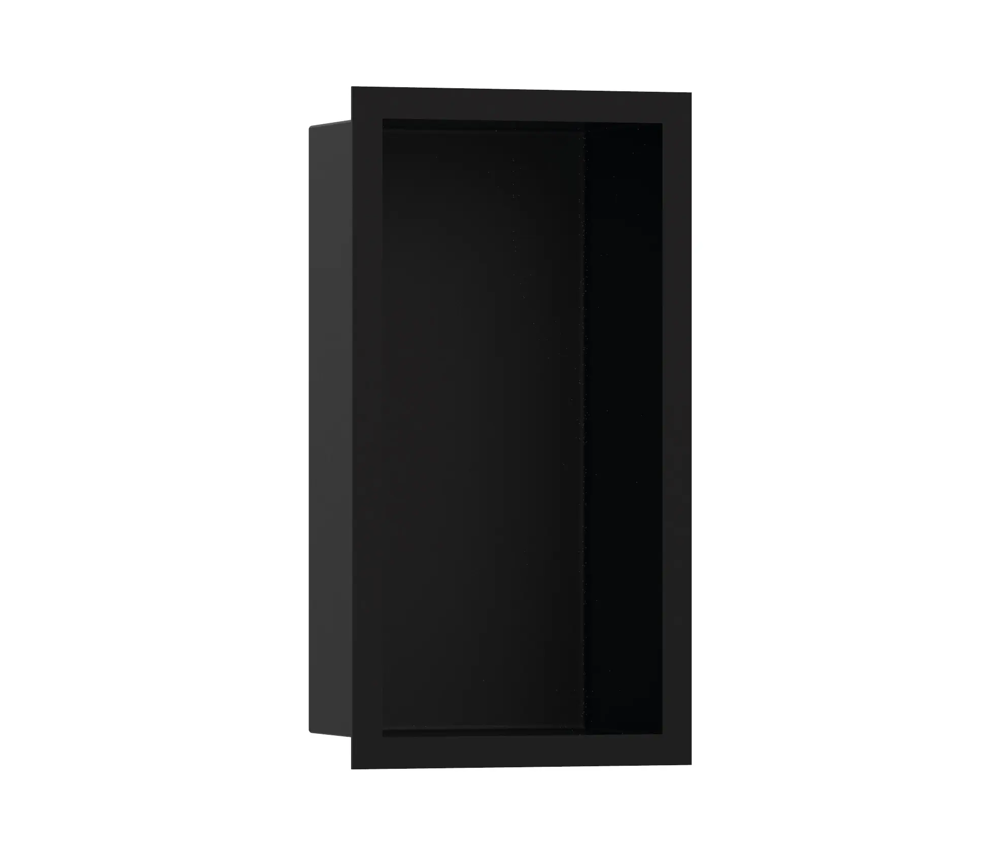Hansgrohe - hansgrohe XtraStoris Individual Nicho de pared negro mate con marco de diseño 30 x 15 x 10 cm