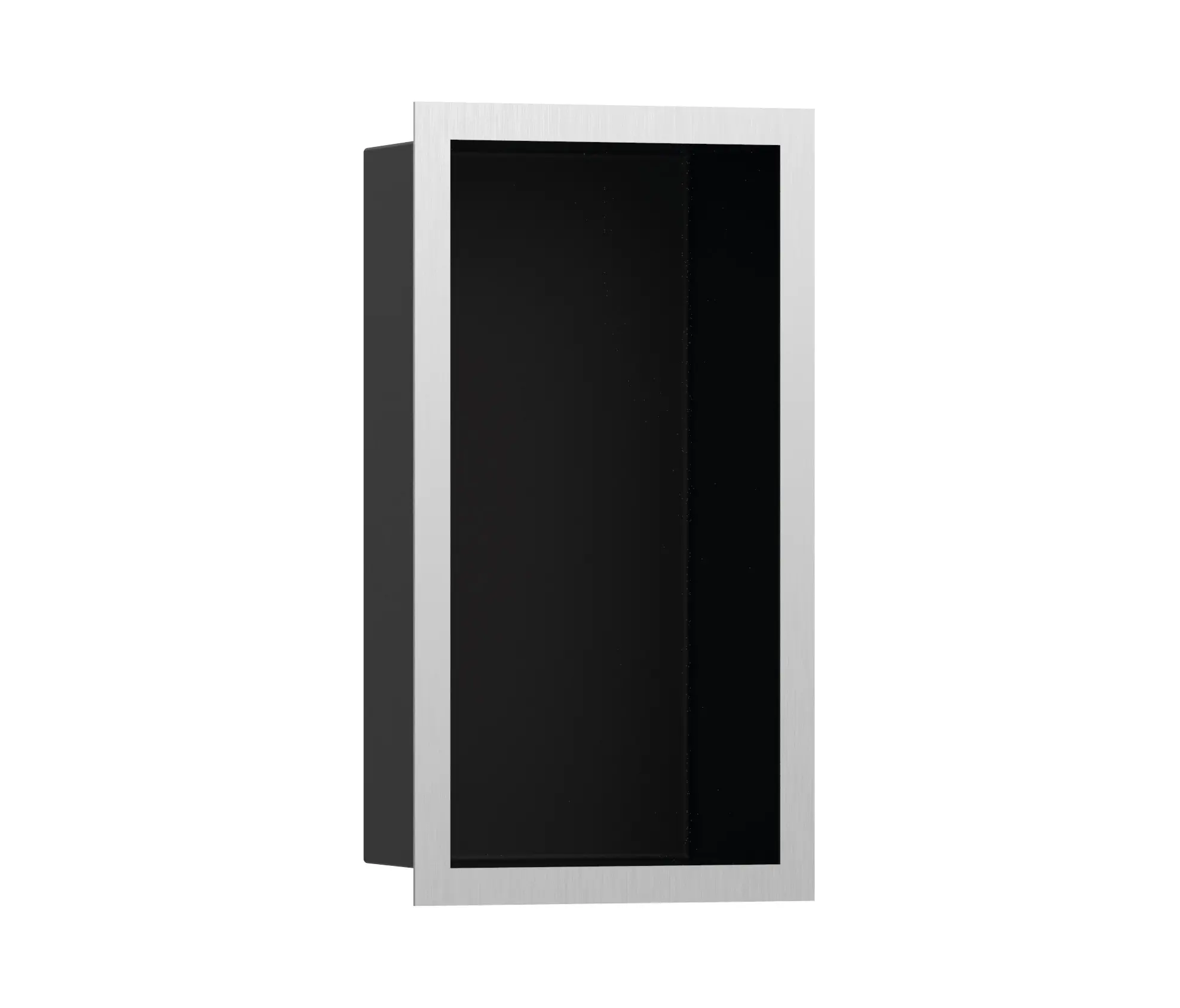 Hansgrohe - hansgrohe XtraStoris Individual Nicho de pared negro mate con marco de diseño 30 x 15 x 10 cm
