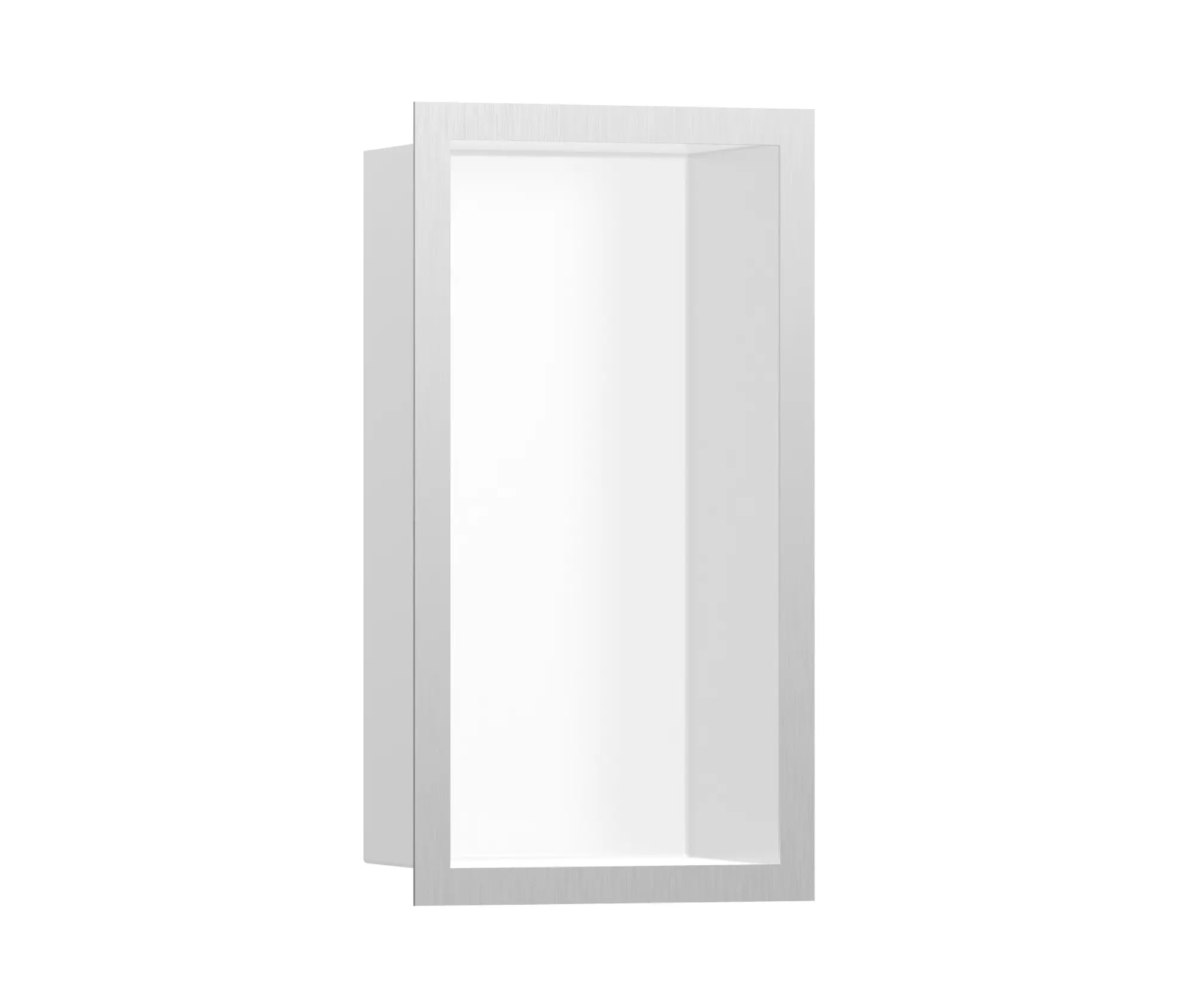 Hansgrohe - hansgrohe XtraStoris Individual Wall niche Matt White with design frame 30 x 15 x 10 cm