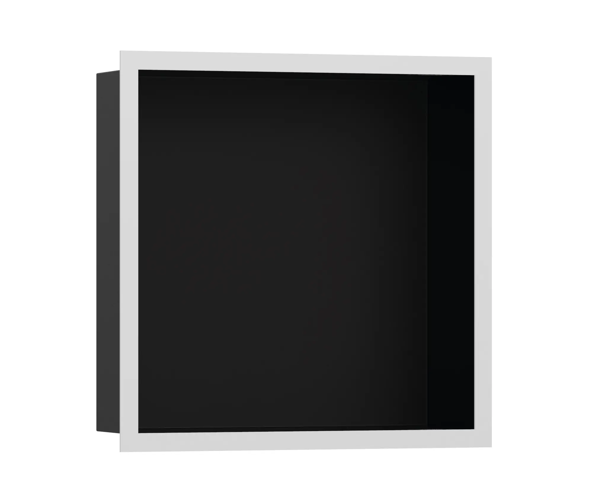 Hansgrohe - hansgrohe XtraStoris Individual Wall niche Matt Black with design frame 30 x 30 x 10 cm