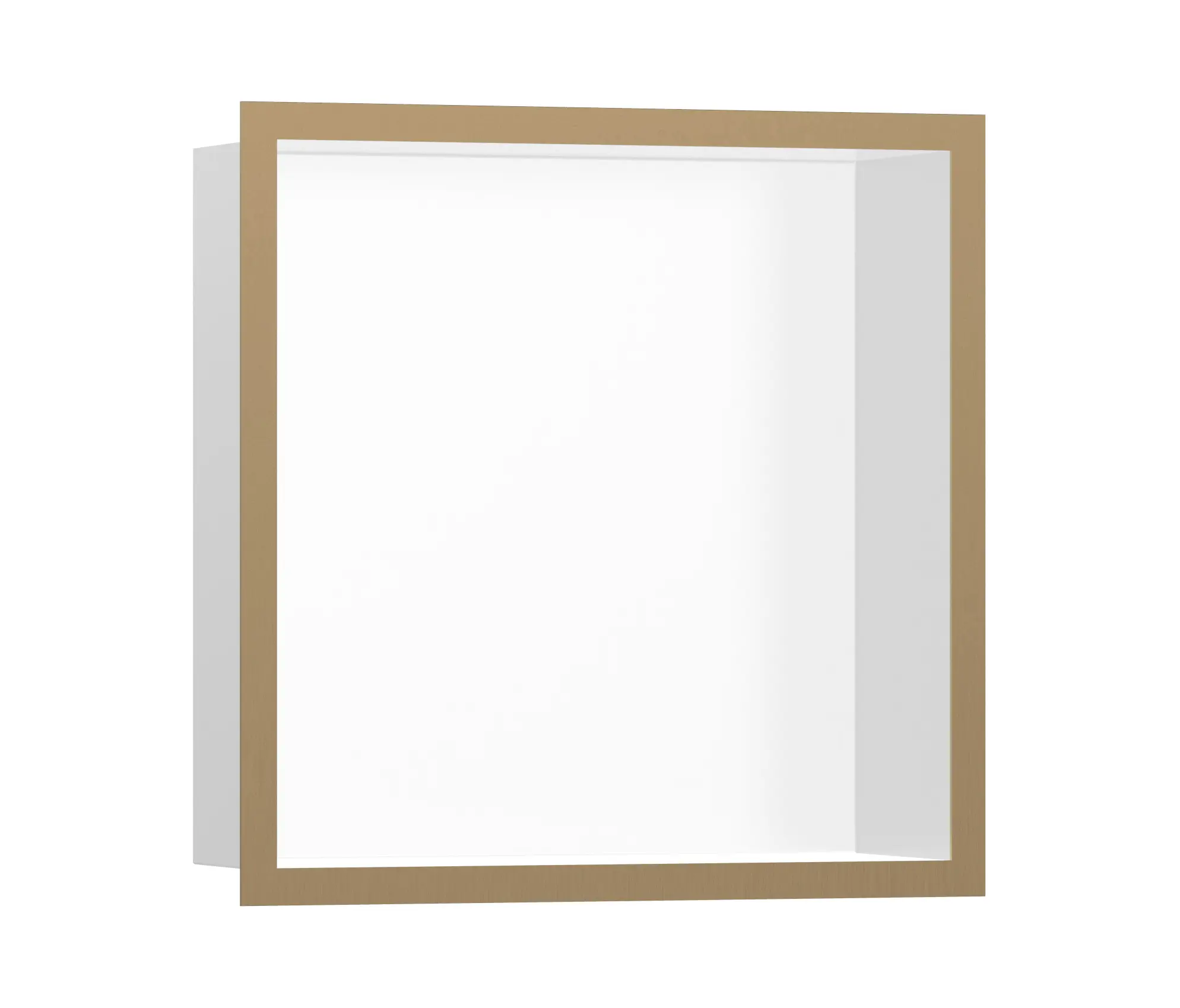 Hansgrohe - hansgrohe XtraStoris Individual Nicho de pared blanco mate con marco de diseño 30 x 30 x 10 cm
