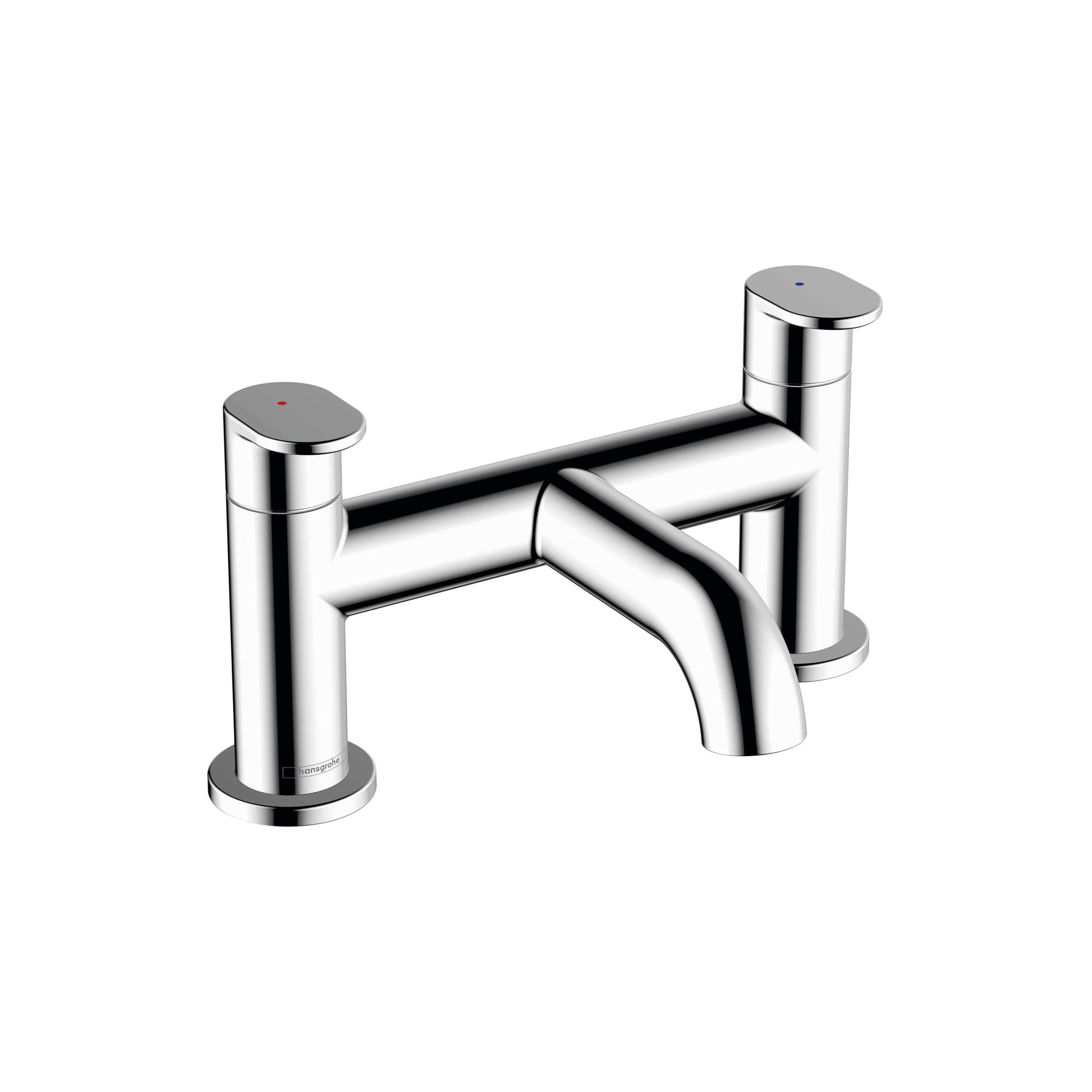 Display product hansgrohe Vernis Blend 2-hole rim mounted bath mixer from manufacturer Hansgrohe