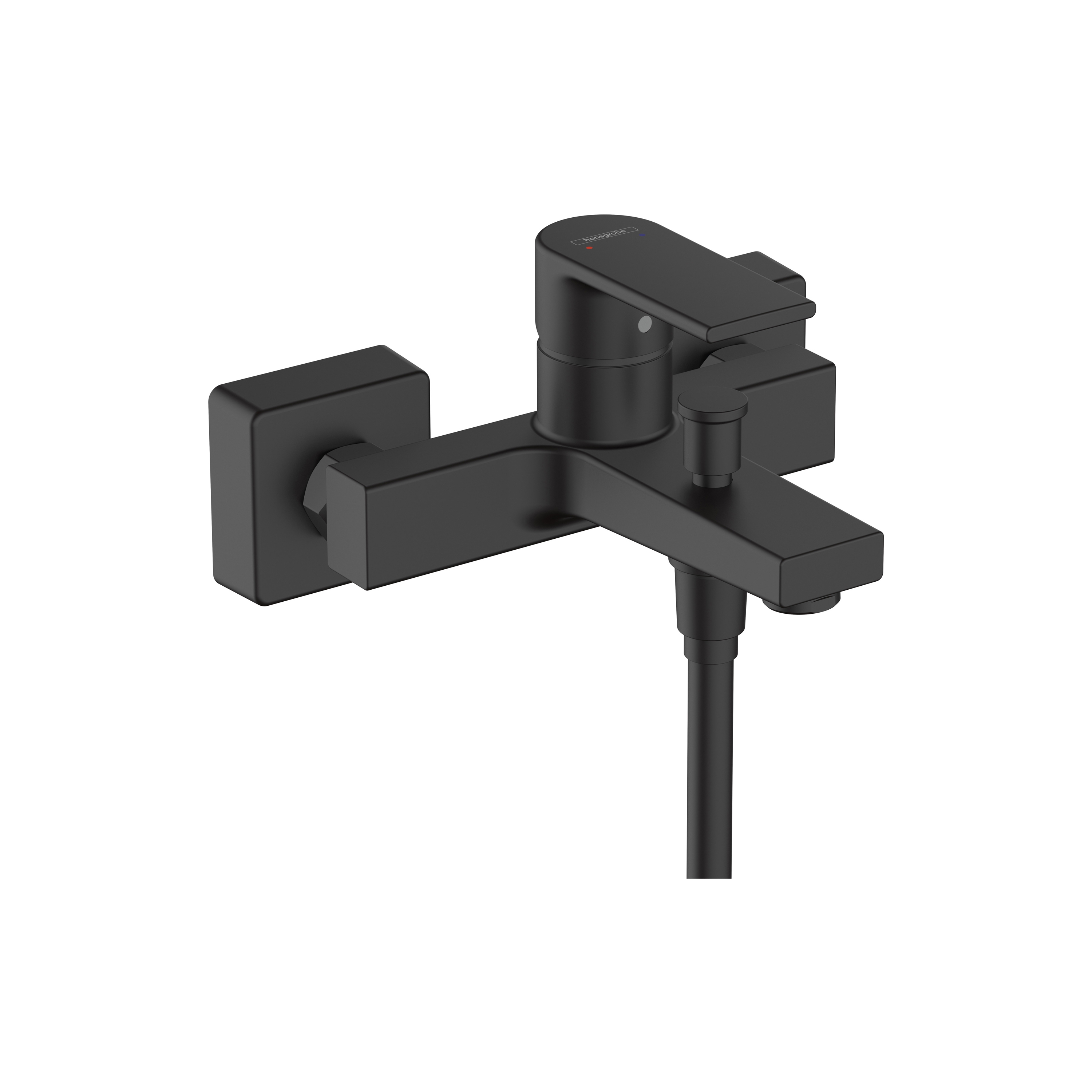 hansgrohe Vernis Shape Single lever bath mixer for exposed installation