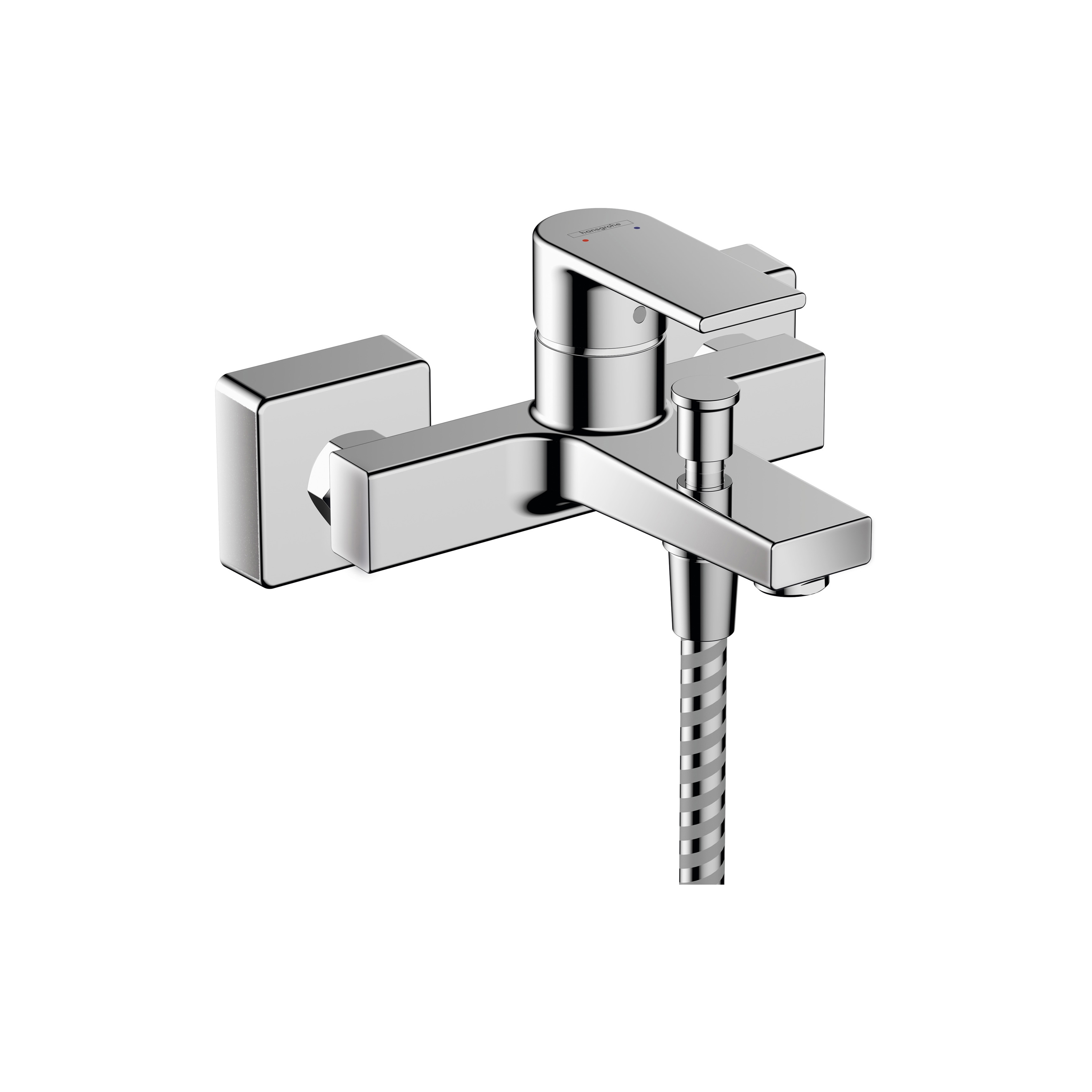 Display product hansgrohe Vernis Shape Single lever bath mixer for exposed installation with 2 flow rates from manufacturer Hansgrohe
