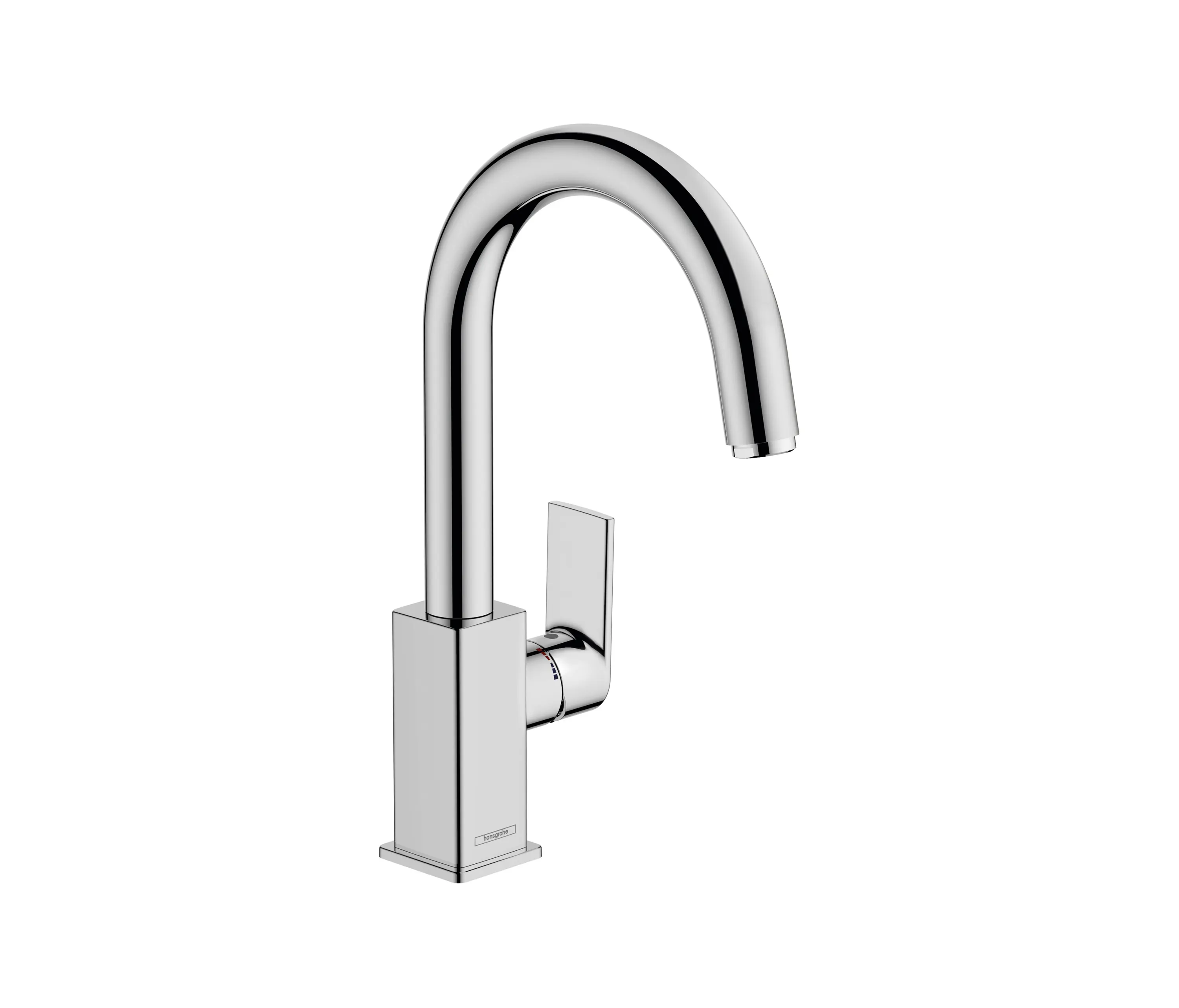 Hansgrohe - hansgrohe Vernis Shape Single lever basin mixer with swivel spout and pop-up waste set