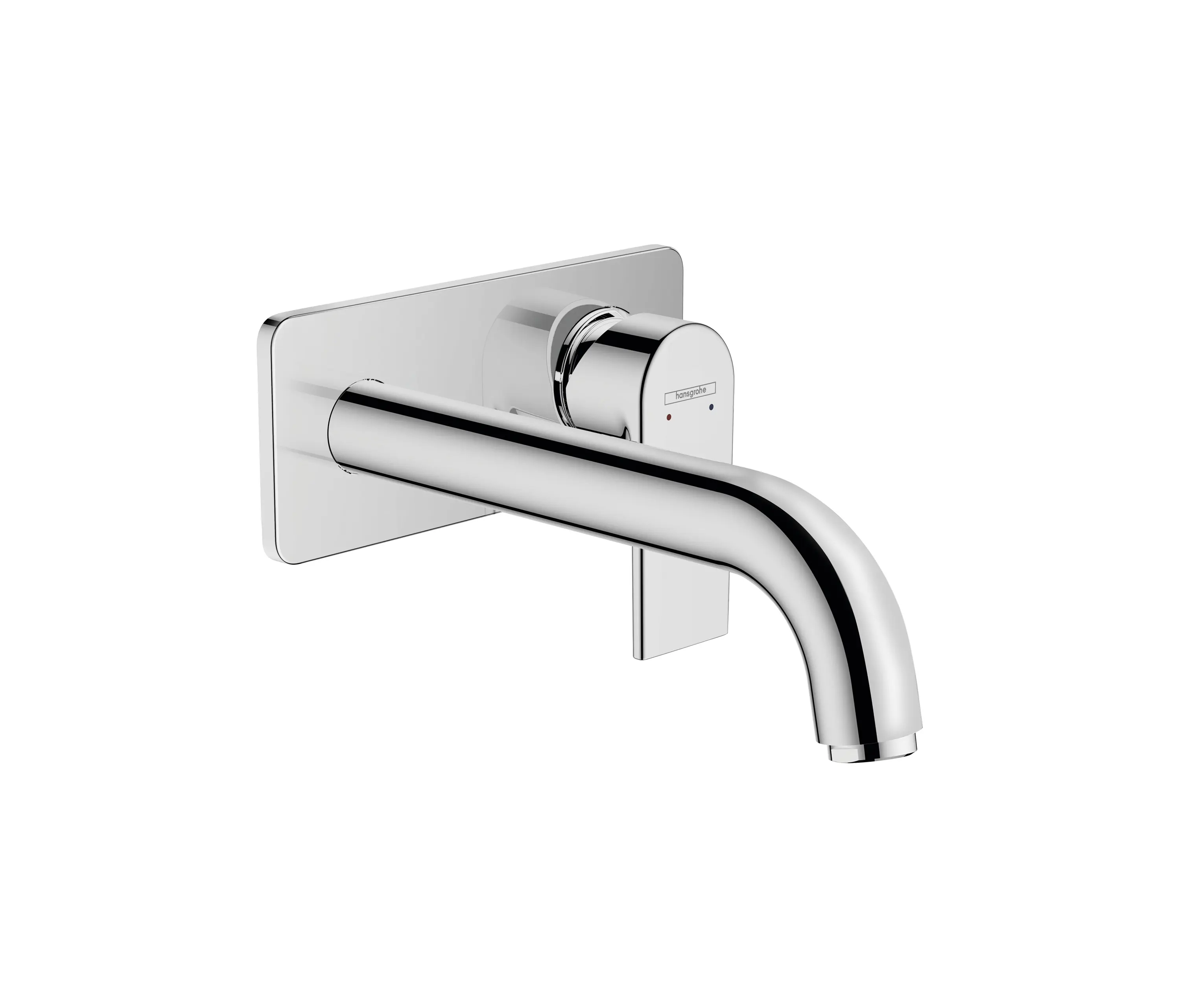 Hansgrohe - hansgrohe Vernis Shape Miscelatore monocomando lavabo ad incasso a parete con bocca di erogazione 20,5 cm