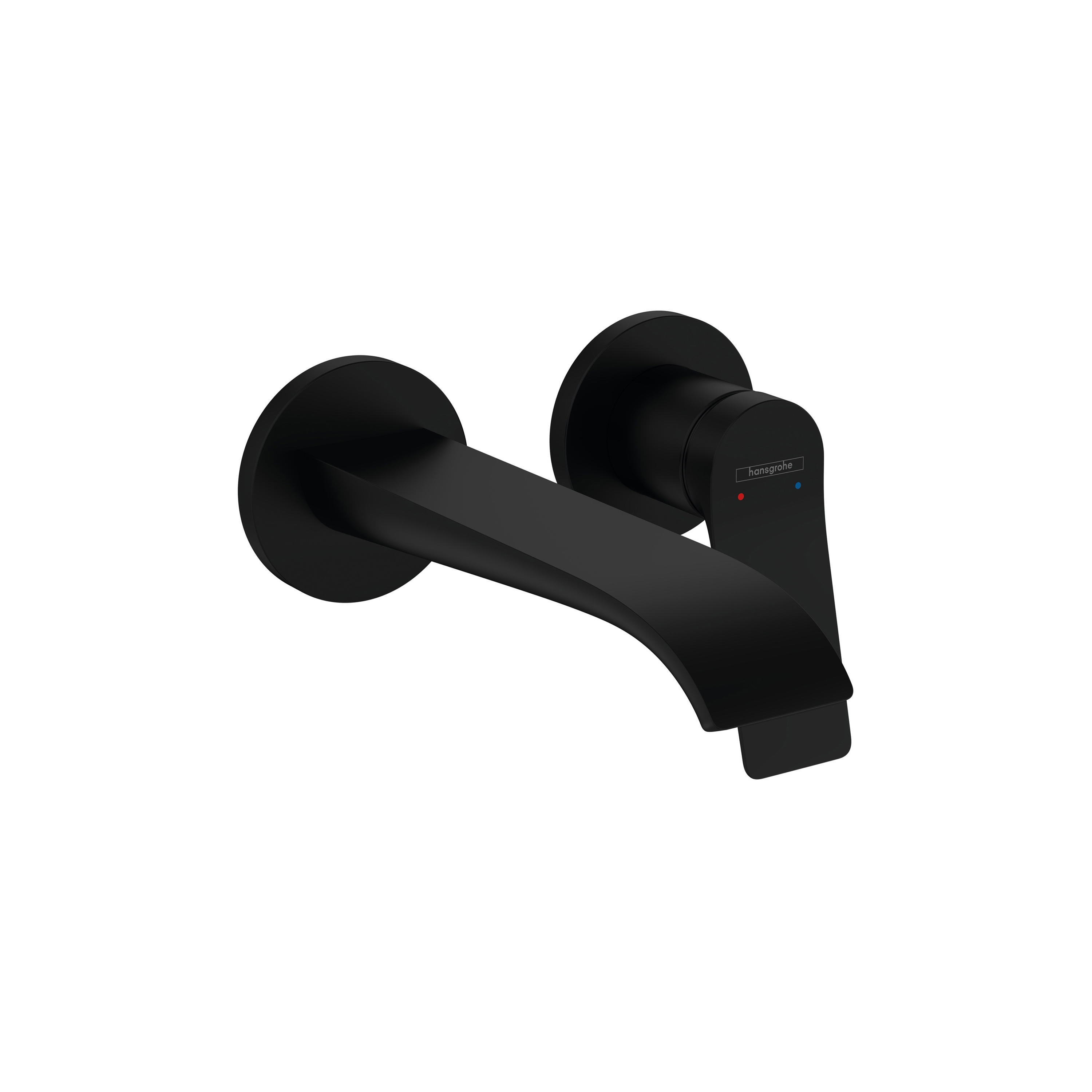 hansgrohe Vivenis Single lever basin mixer for concealed installation wall-mounted with spout 19,5 cm