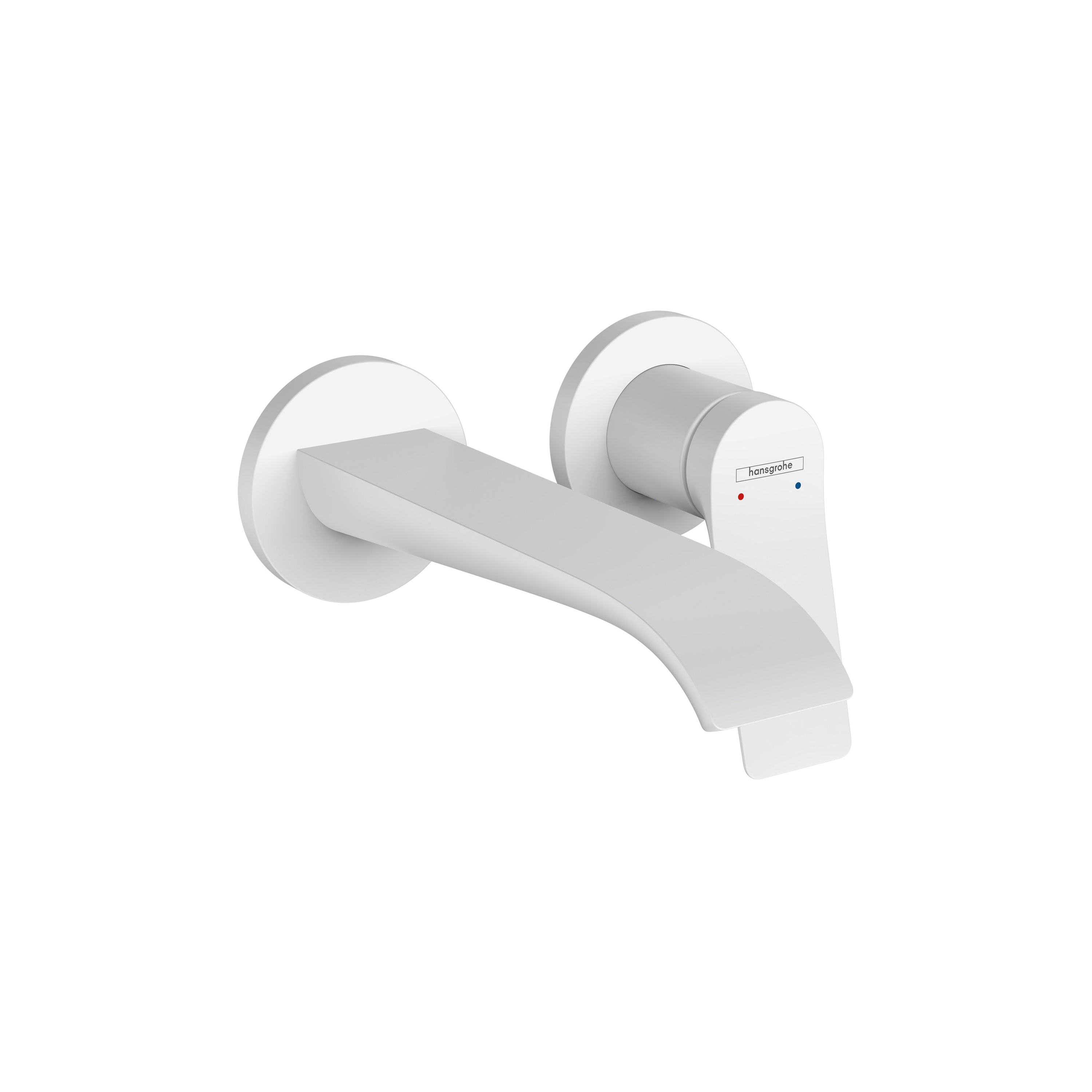 hansgrohe Vivenis Single lever basin mixer for concealed installation wall-mounted with spout 19,5 cm