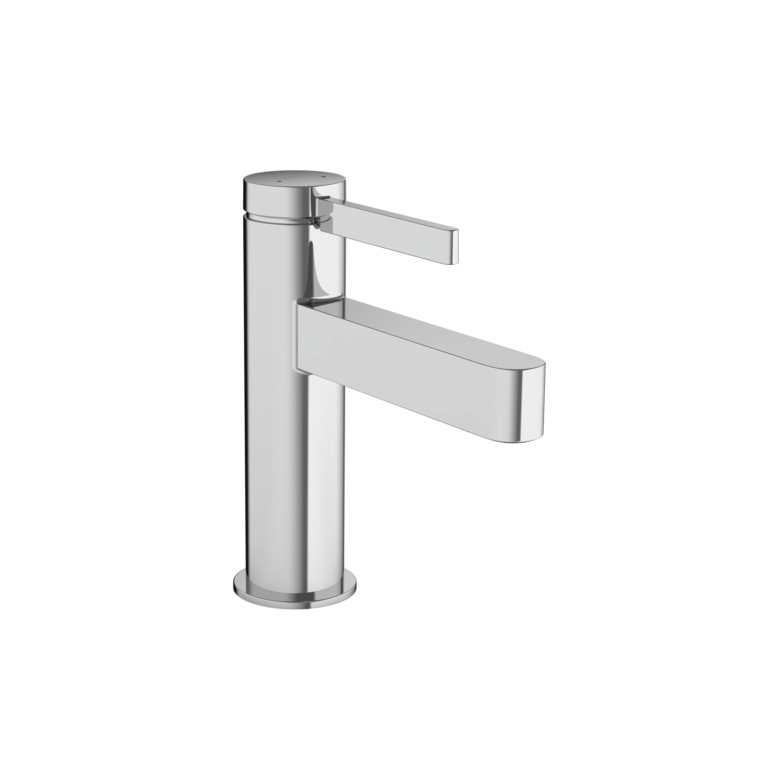 hansgrohe Finoris Mezclador monomando de lavabo 100 con vaciador Push-Open