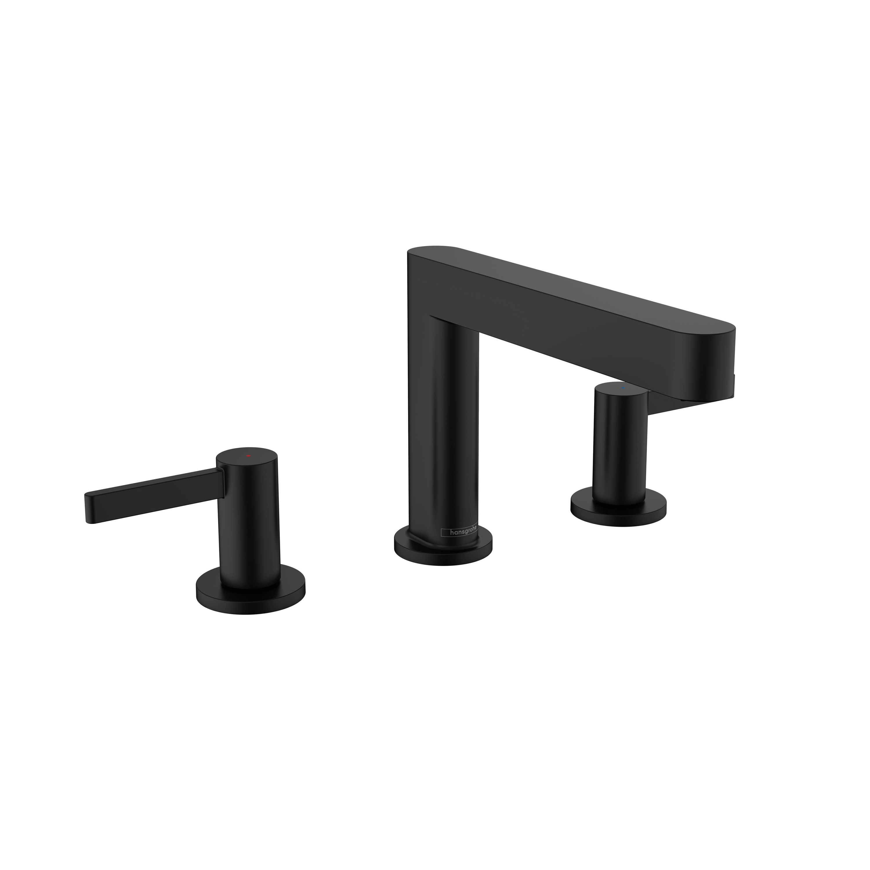 hansgrohe Finoris 3-hole basin mixer 110 with push-open waste set