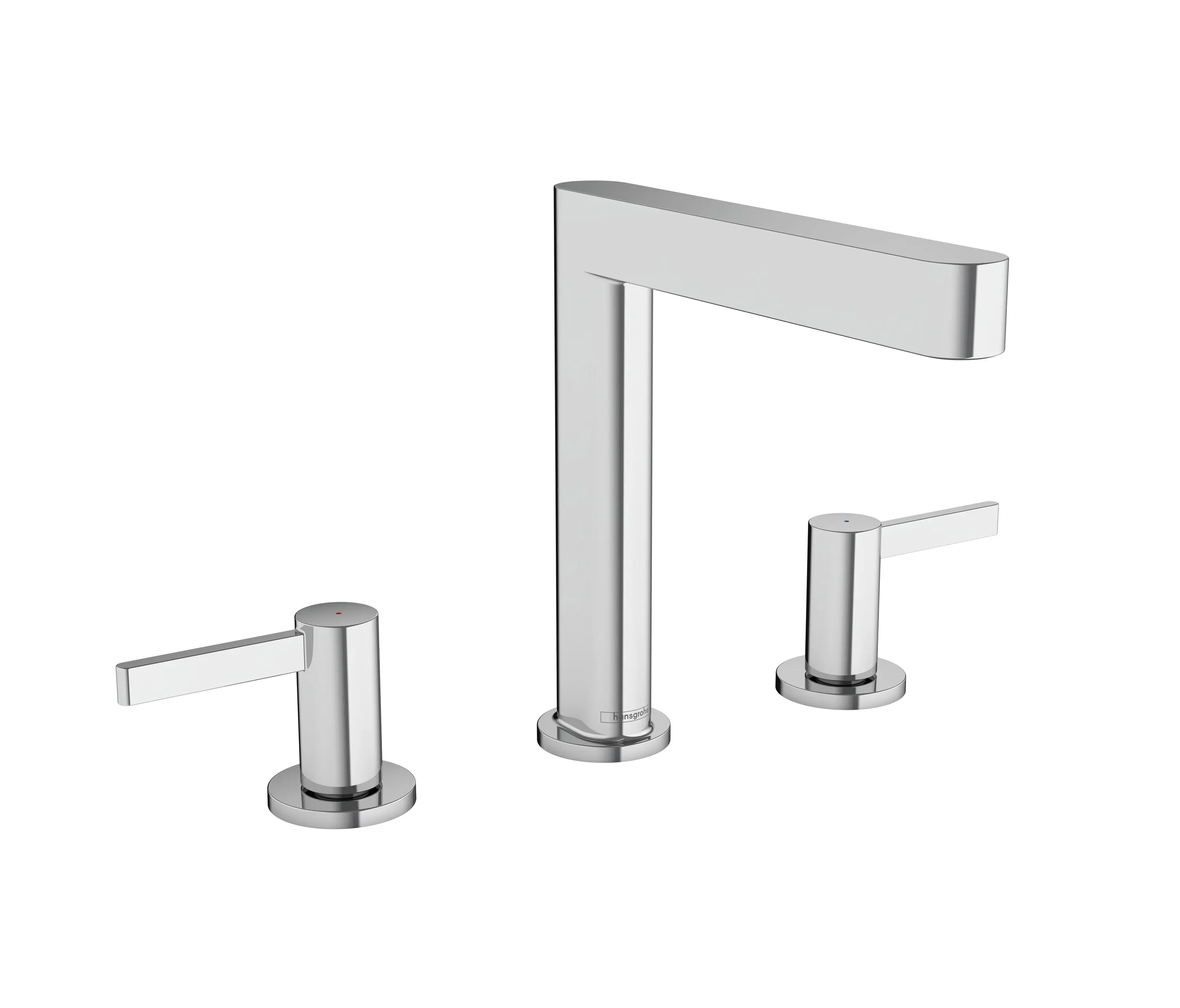 Hansgrohe - Finoris Rubinetteria 3 fori lavabo 160 con piletta push-open
