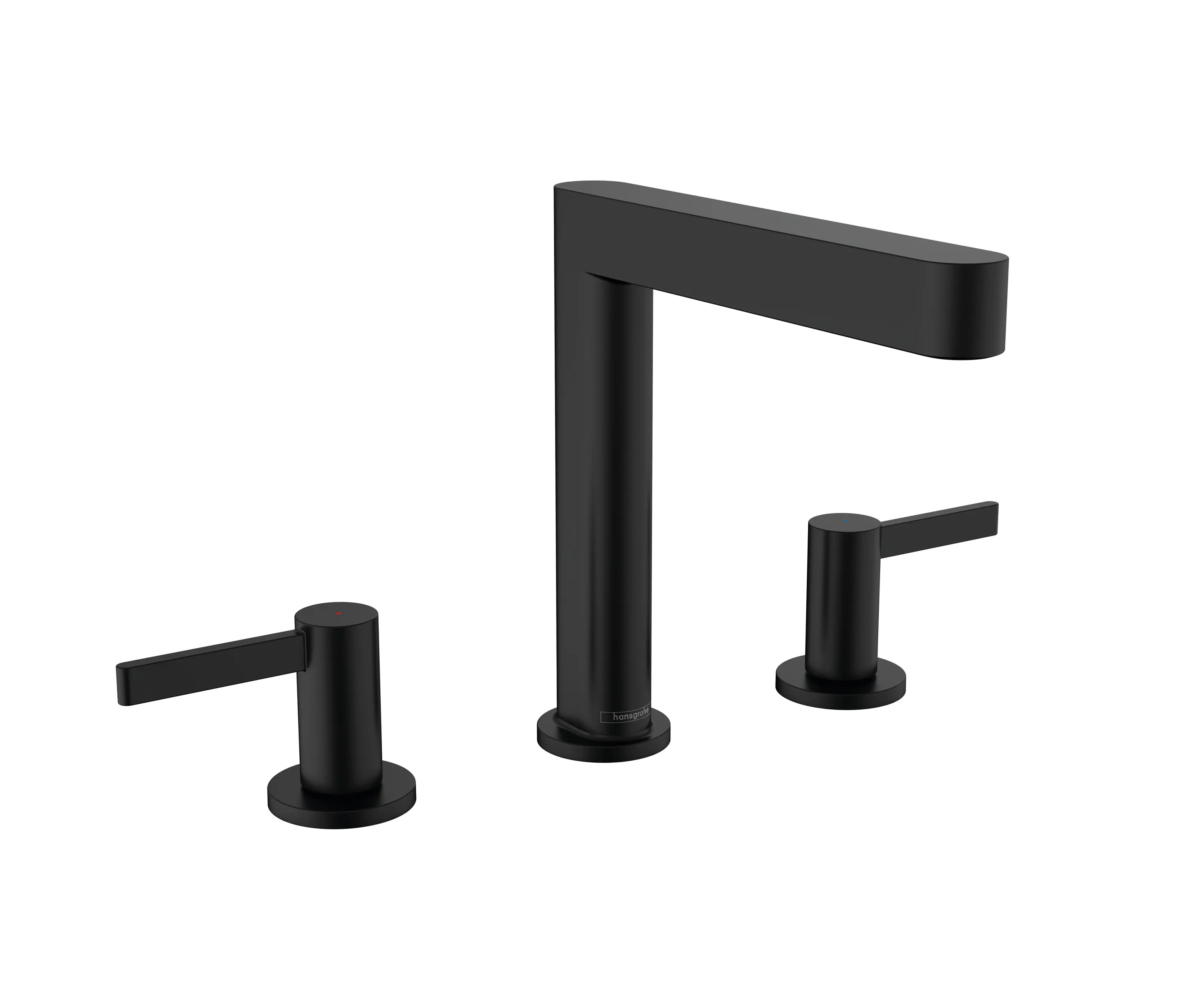Hansgrohe - hansgrohe Finoris Rubinetteria 3 fori lavabo 160 con push-open