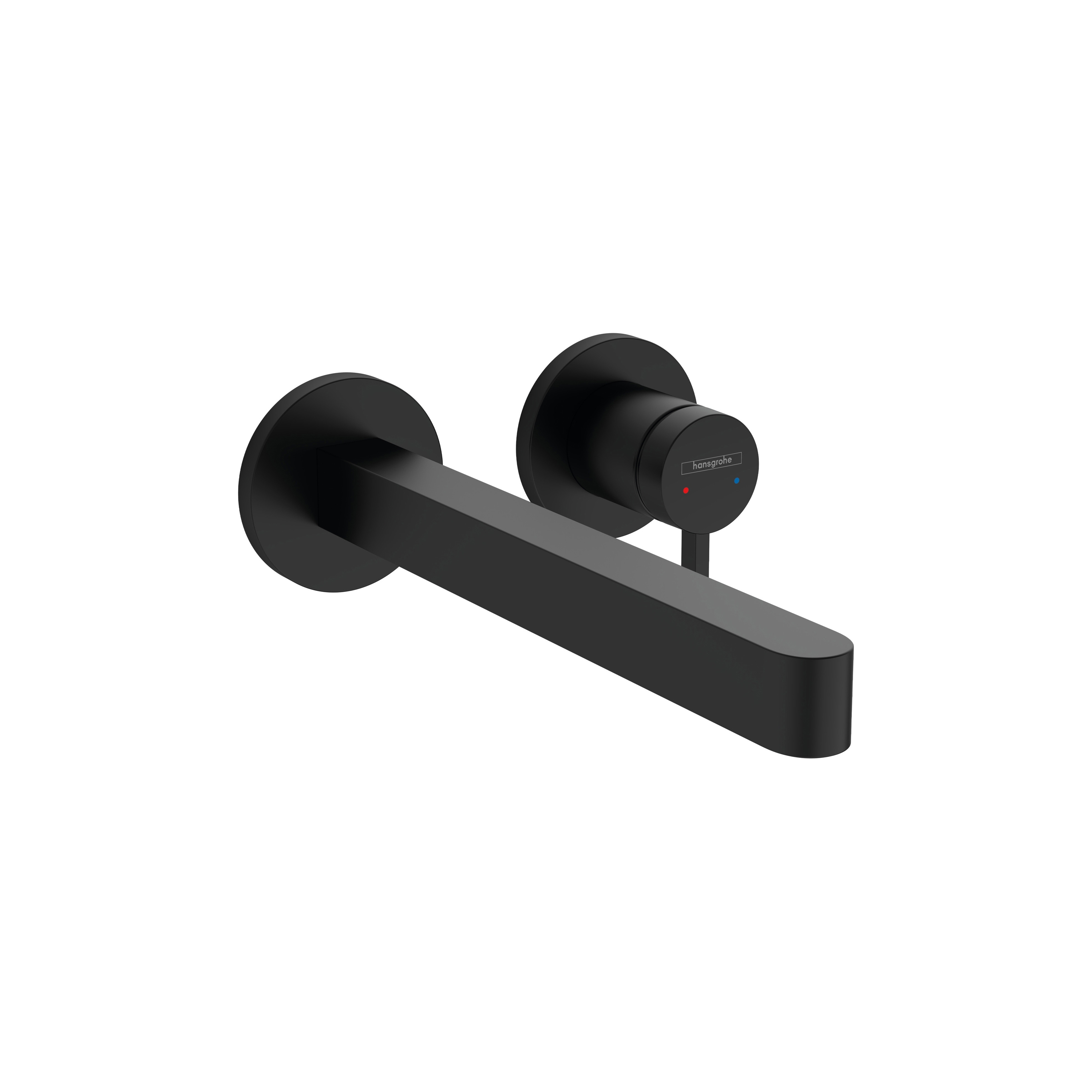 hansgrohe Finoris Single lever basin mixer for concealed installation wall-mounted with spout 22,5 cm