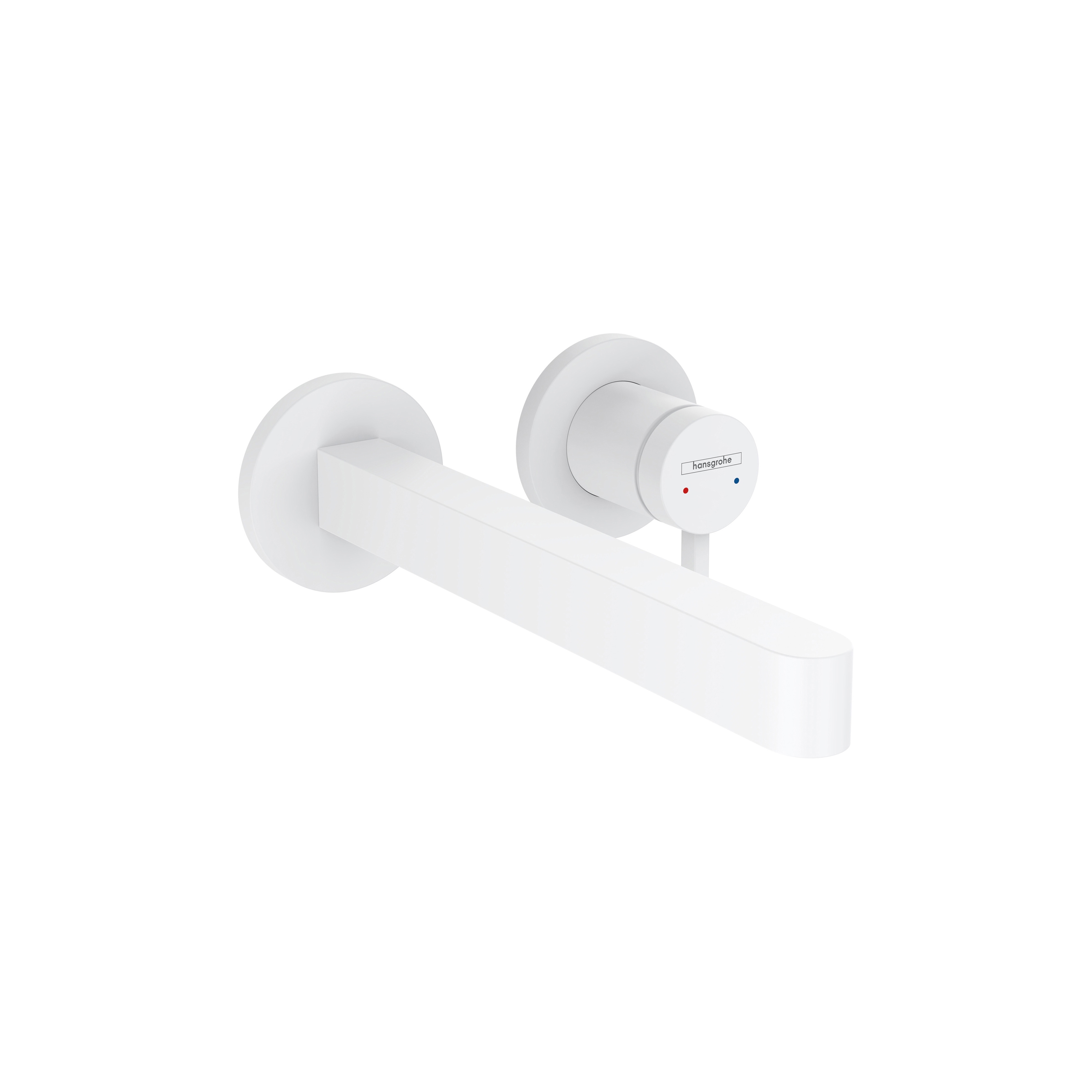 hansgrohe Finoris Single lever basin mixer for concealed installation wall-mounted with spout 22,5 cm