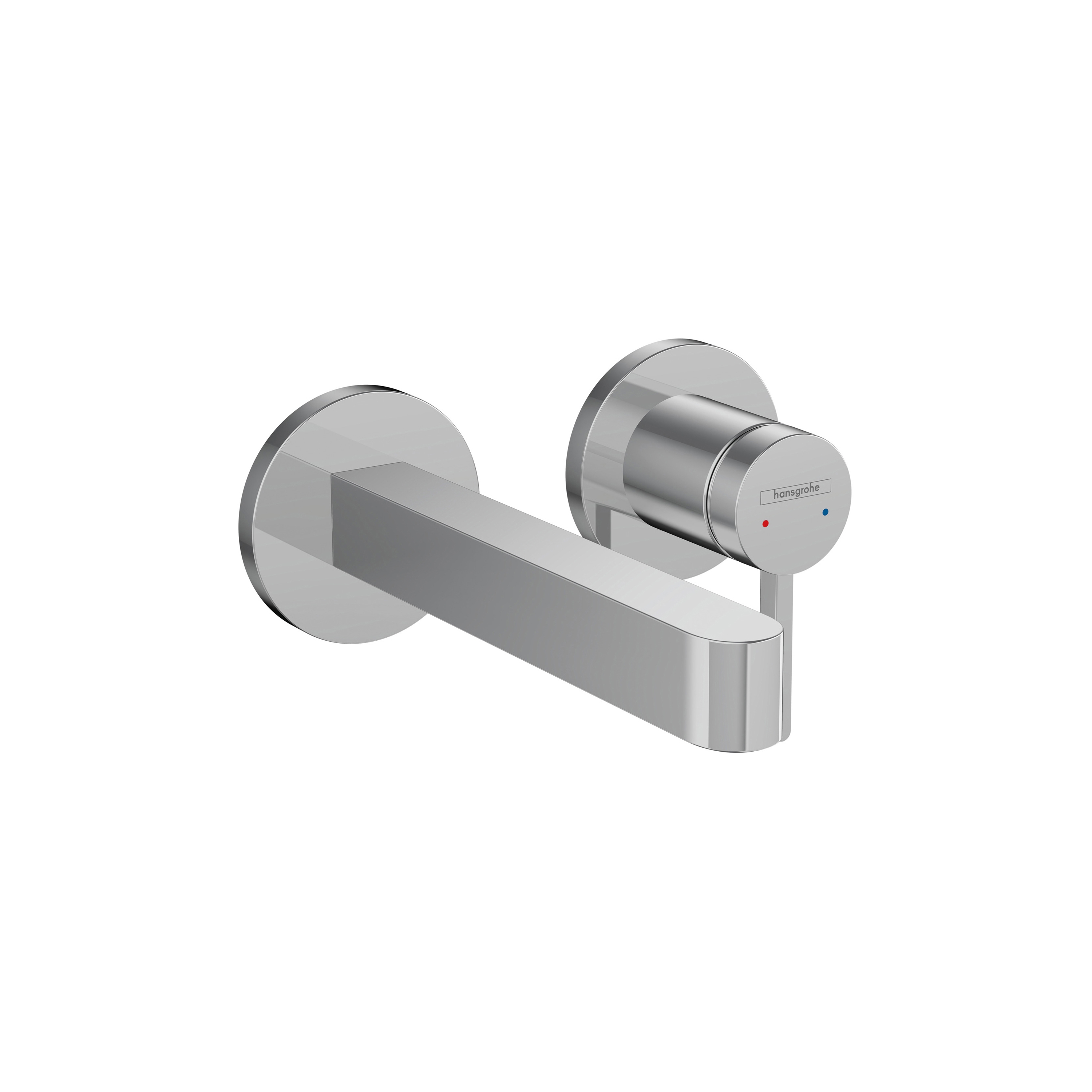 Afficher le produit hansgrohe Finoris Mitigeur de lavabo encastré mural, bec 165 mm, bonde à écoulement libre du fabricant Hansgrohe