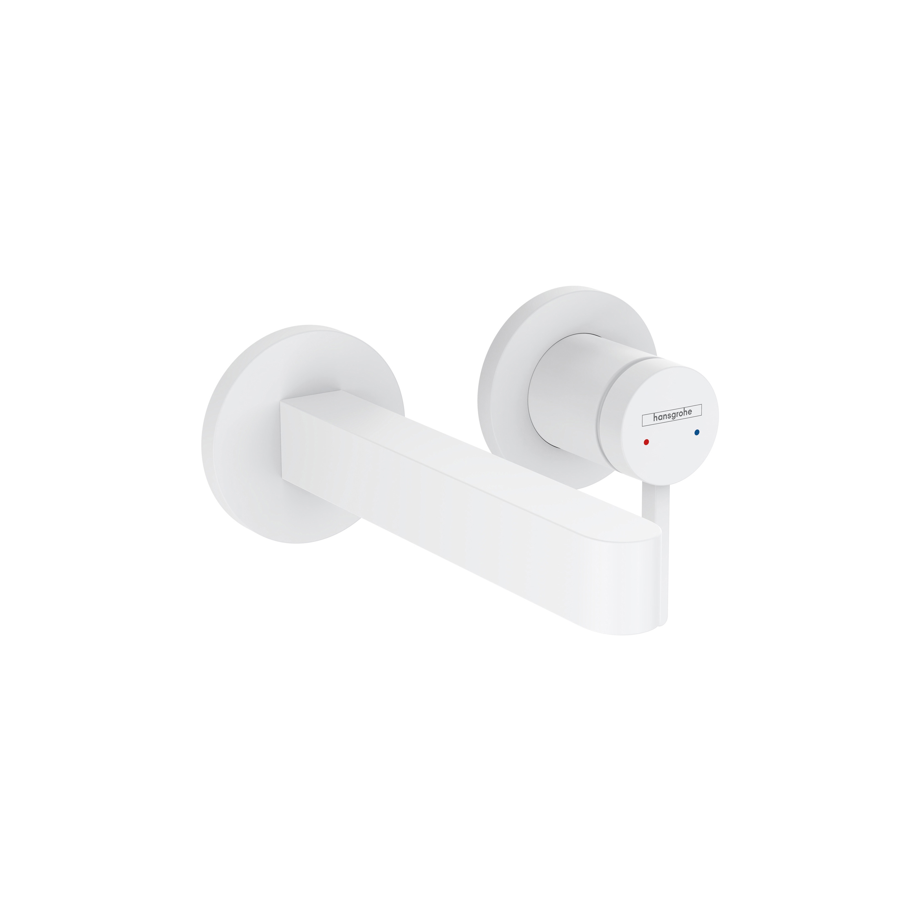hansgrohe Finoris Mitigeur de lavabo encastré mural, bec 165 mm, bonde à écoulement libre