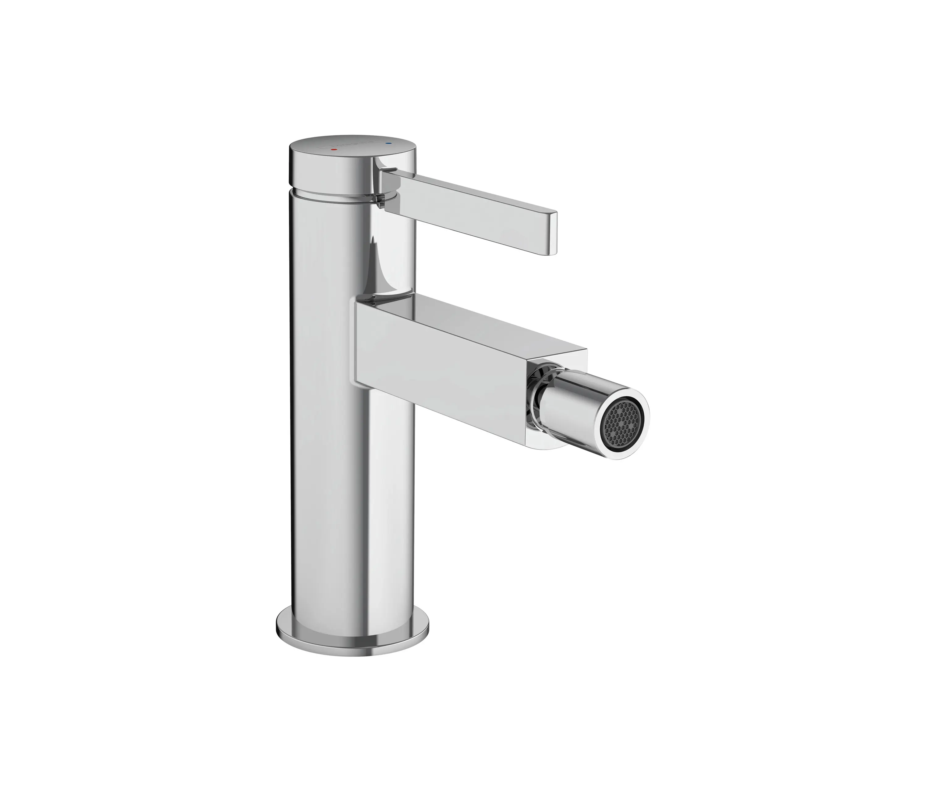 Hansgrohe - Finoris Single lever bidet mixer with push-open waste set