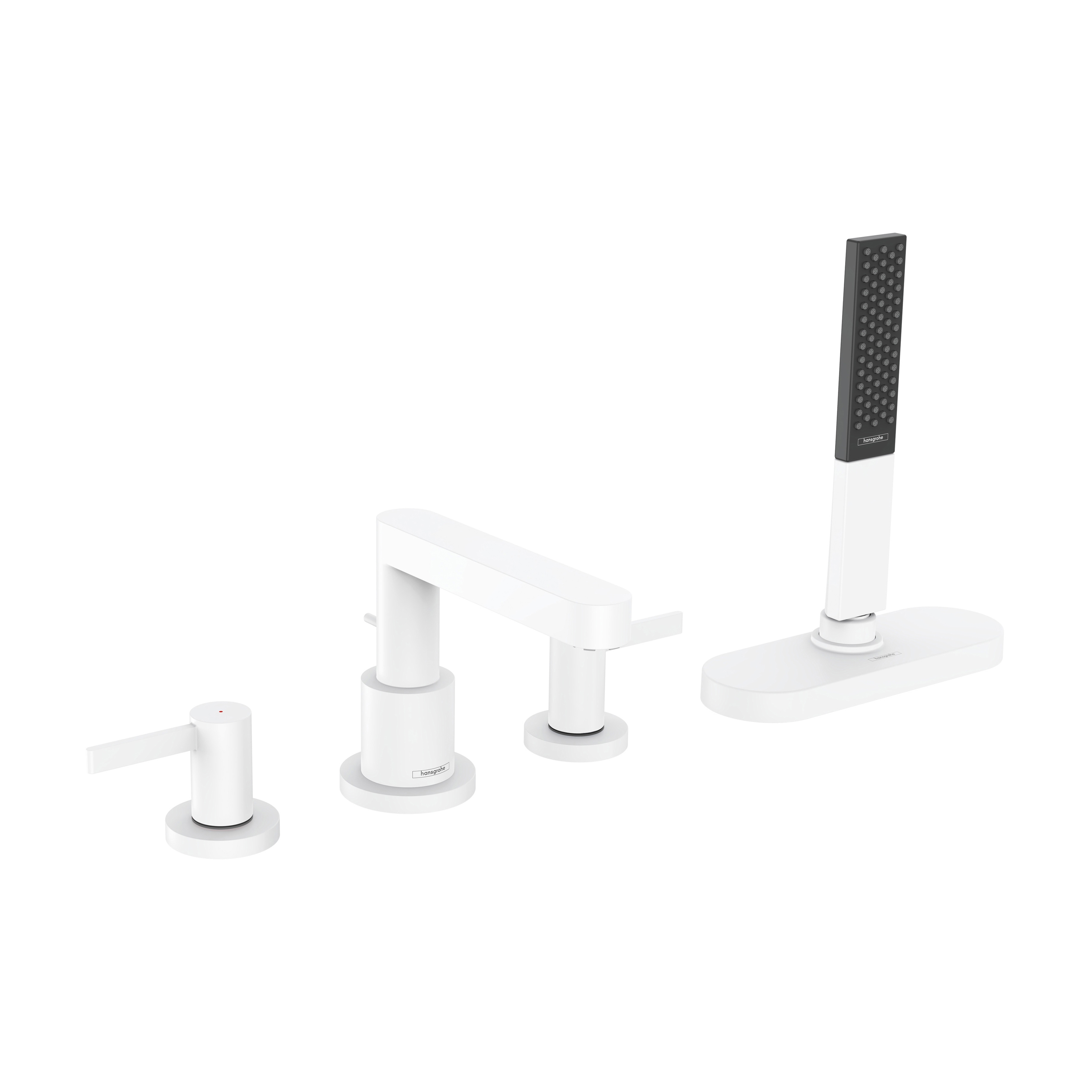 hansgrohe Finoris Rubinetteria 4 fori bordo vasca con sBox