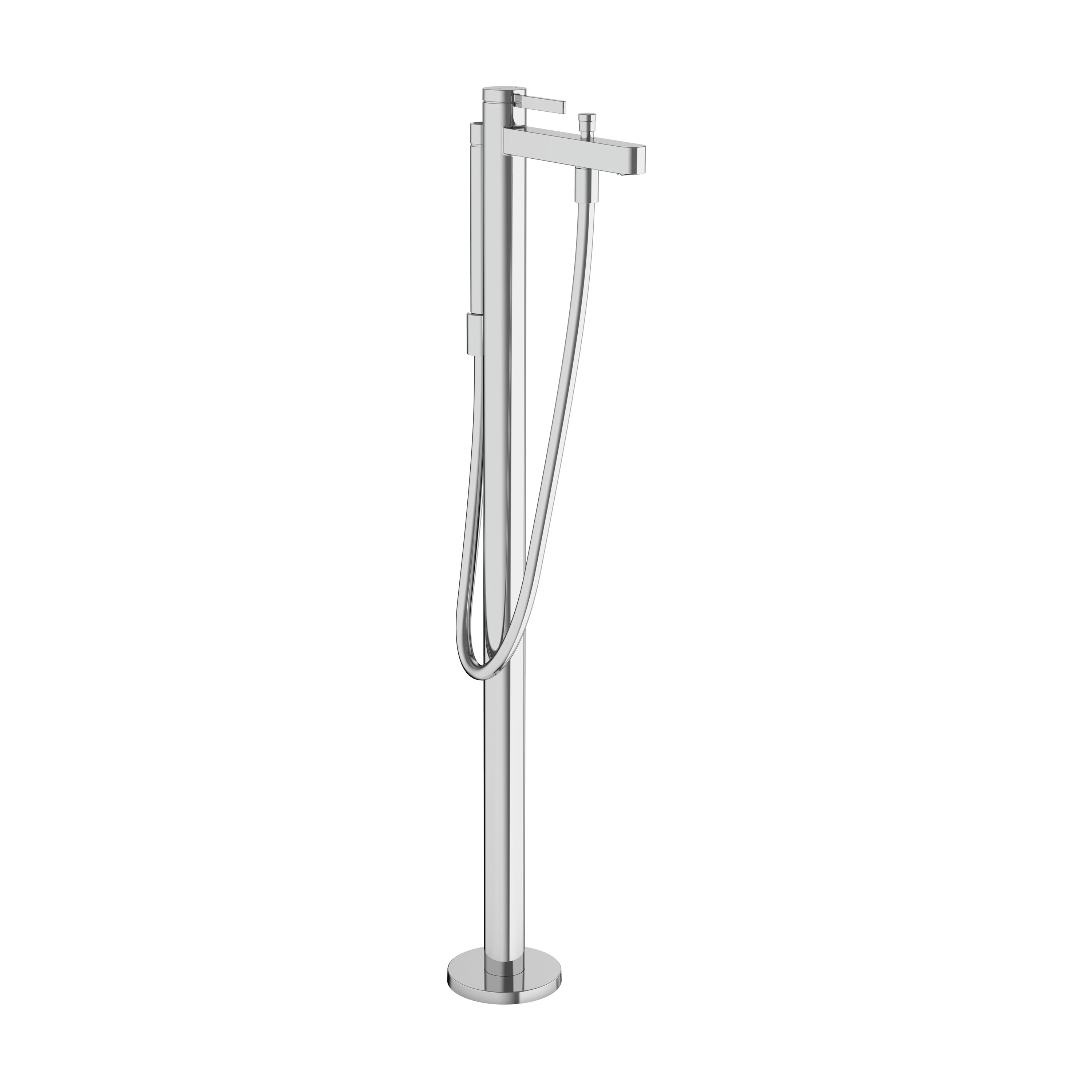 hansgrohe Finoris Single lever bath mixer floor-standing