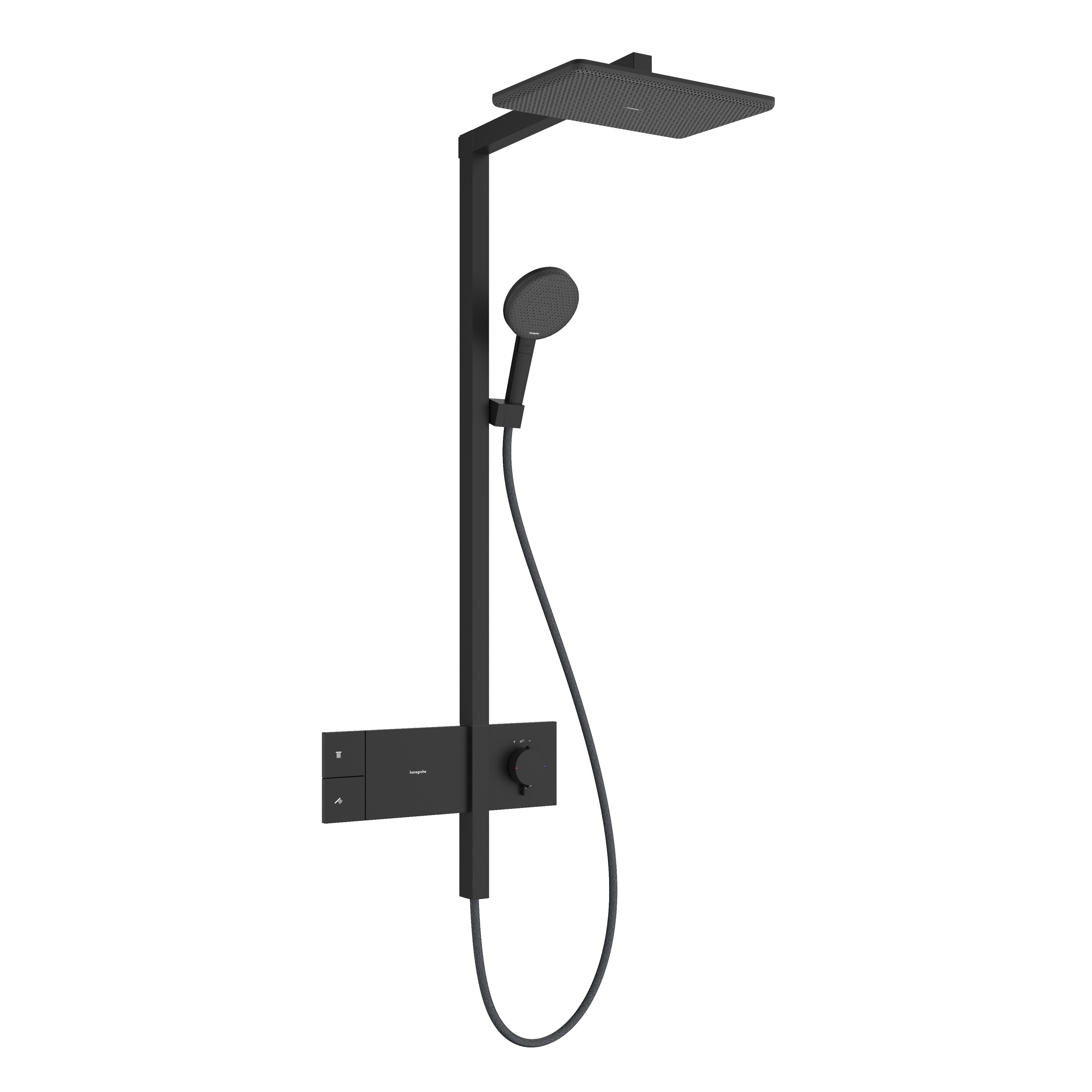 Display product Raindance Alive Q Showerpipe 210/340 1jet with ShowerSelect Comfort from manufacturer Hansgrohe