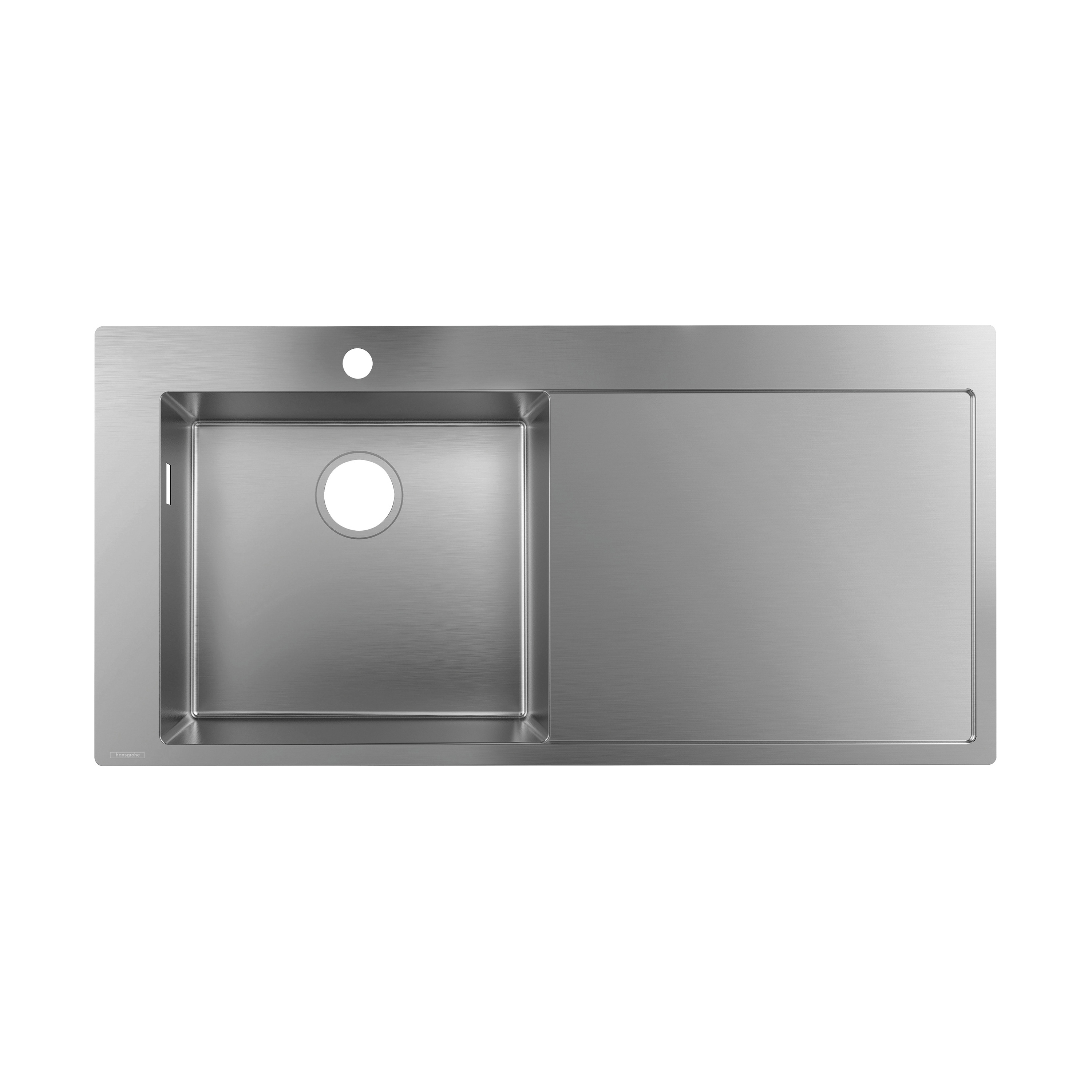 Produkt S71 S716-F450 Built-in sink 450 with drainboard right des Herstellers Hansgrohe anzeigen