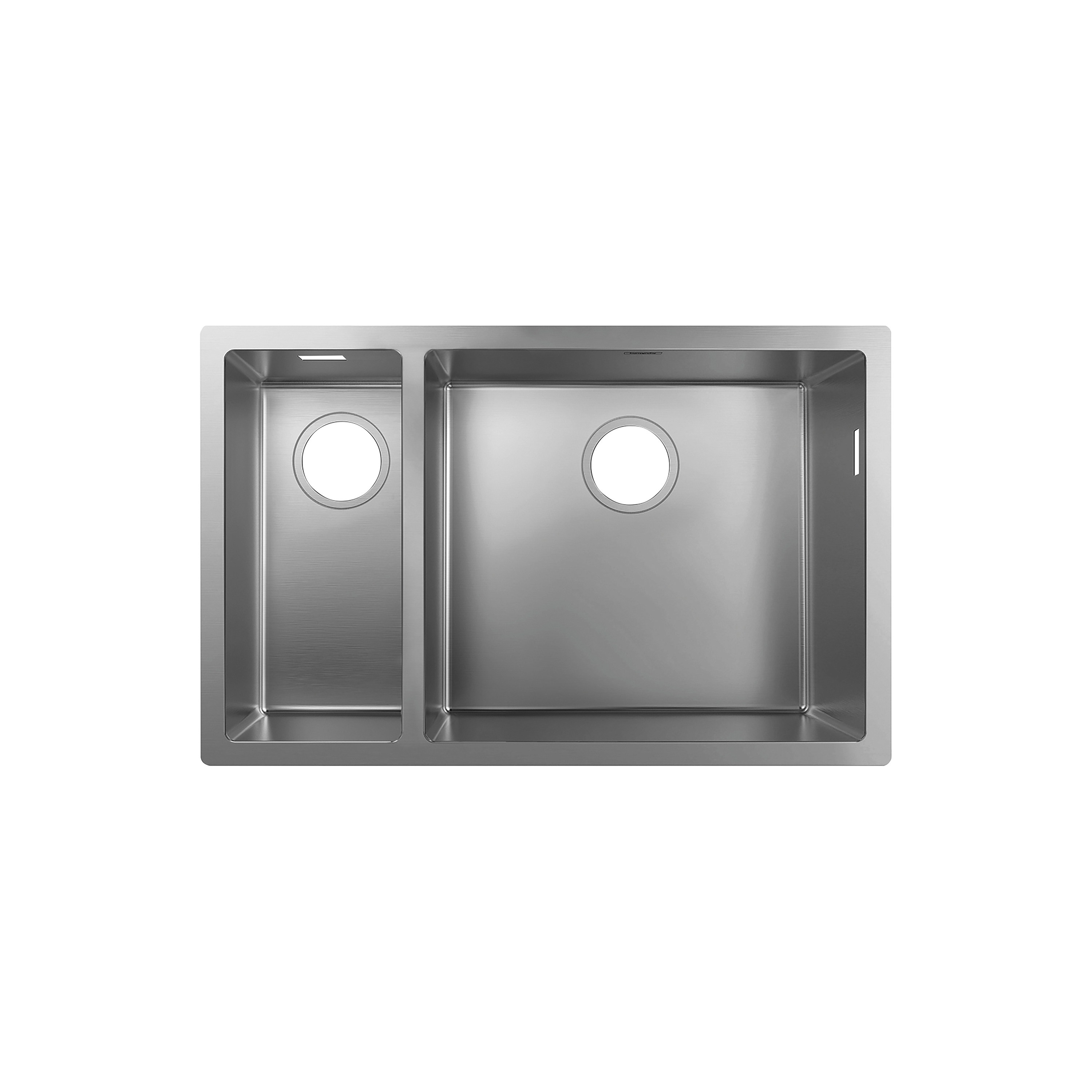 Display product S71 S719-U655 Under-mount sink 180/450 from manufacturer Hansgrohe