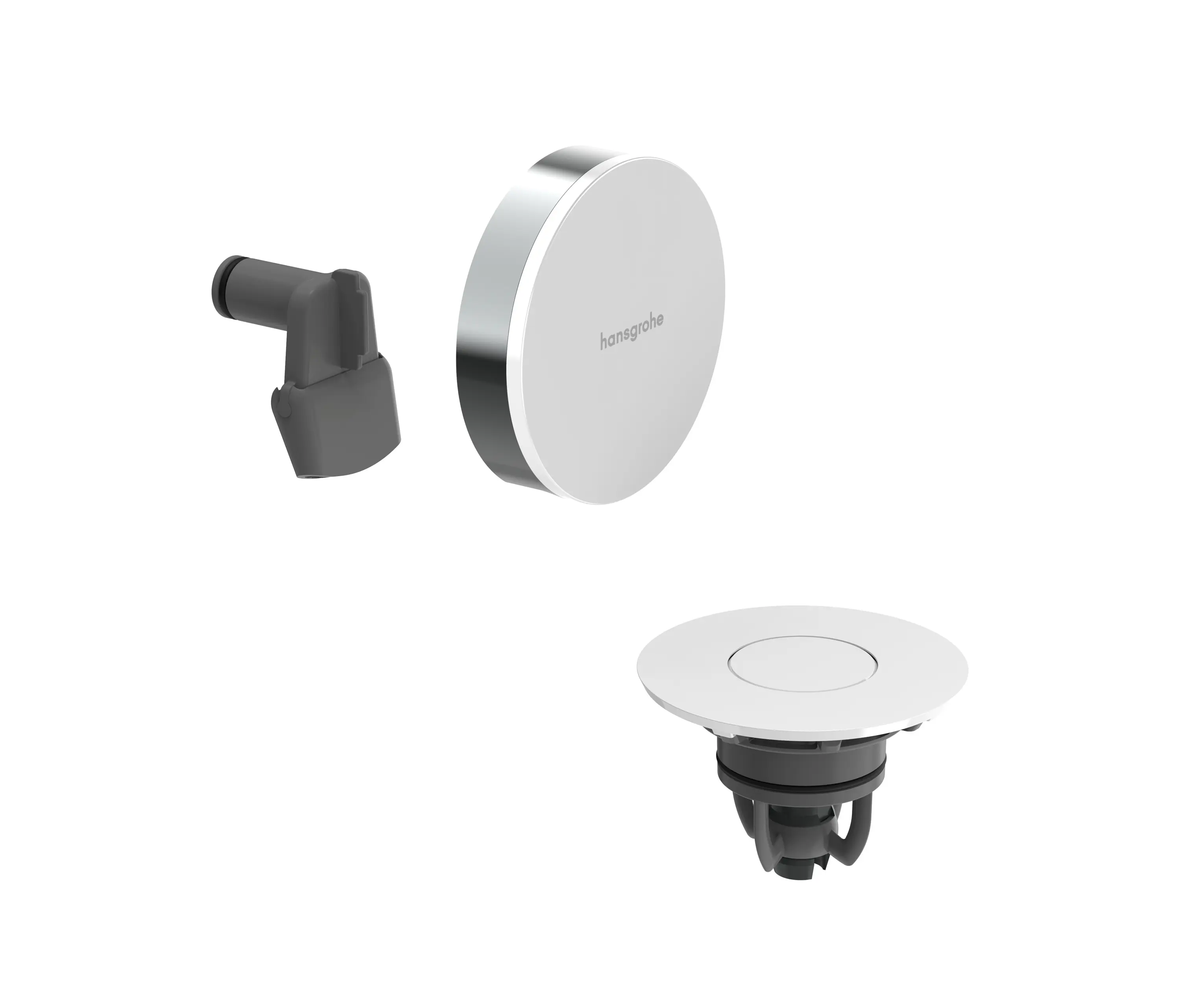 Hansgrohe - Exafill Set esterno per scarico, erogatore vasca e troppopieno