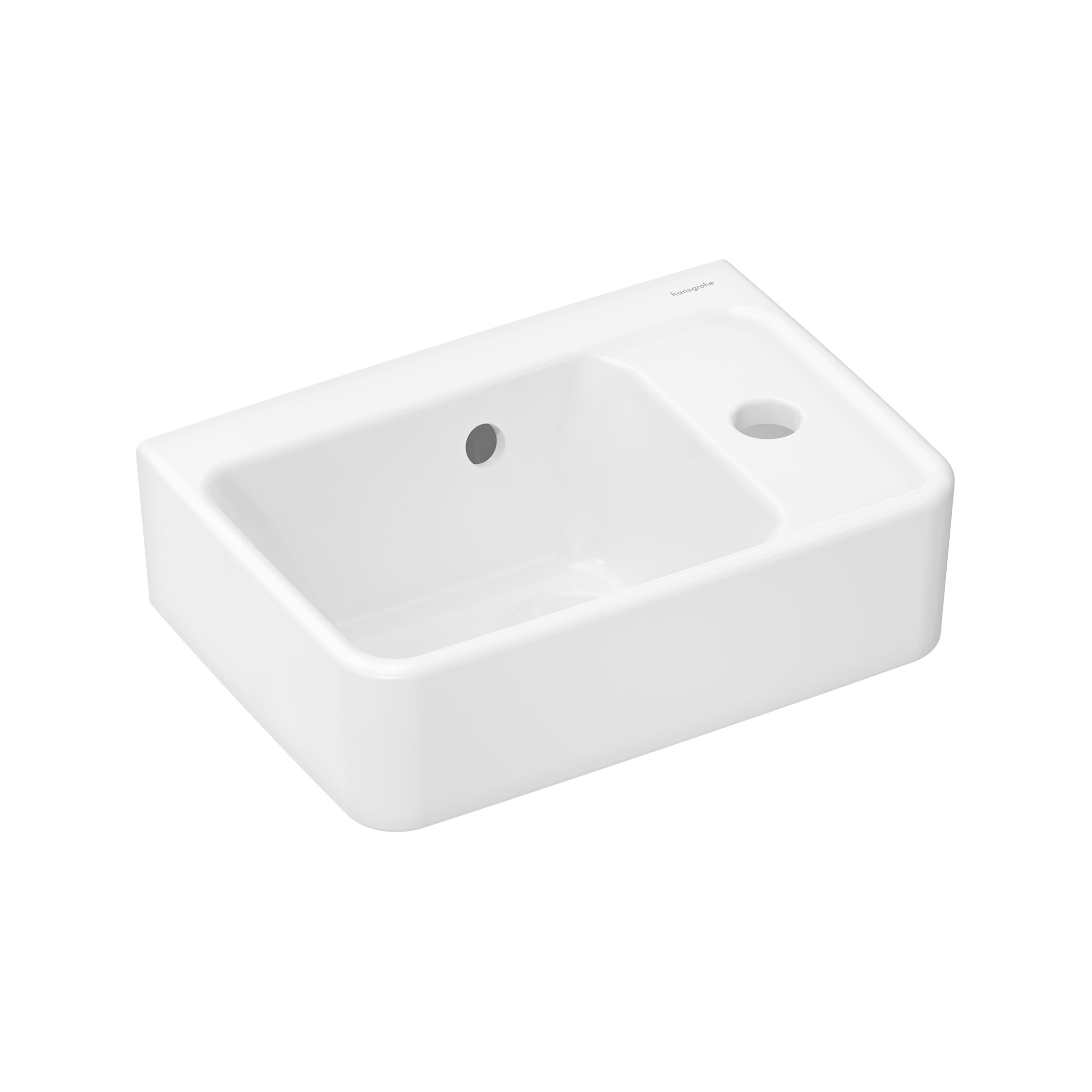 Display product Xanuia Q Handrinse basin 360/250 with tap hole and overflow from manufacturer Hansgrohe