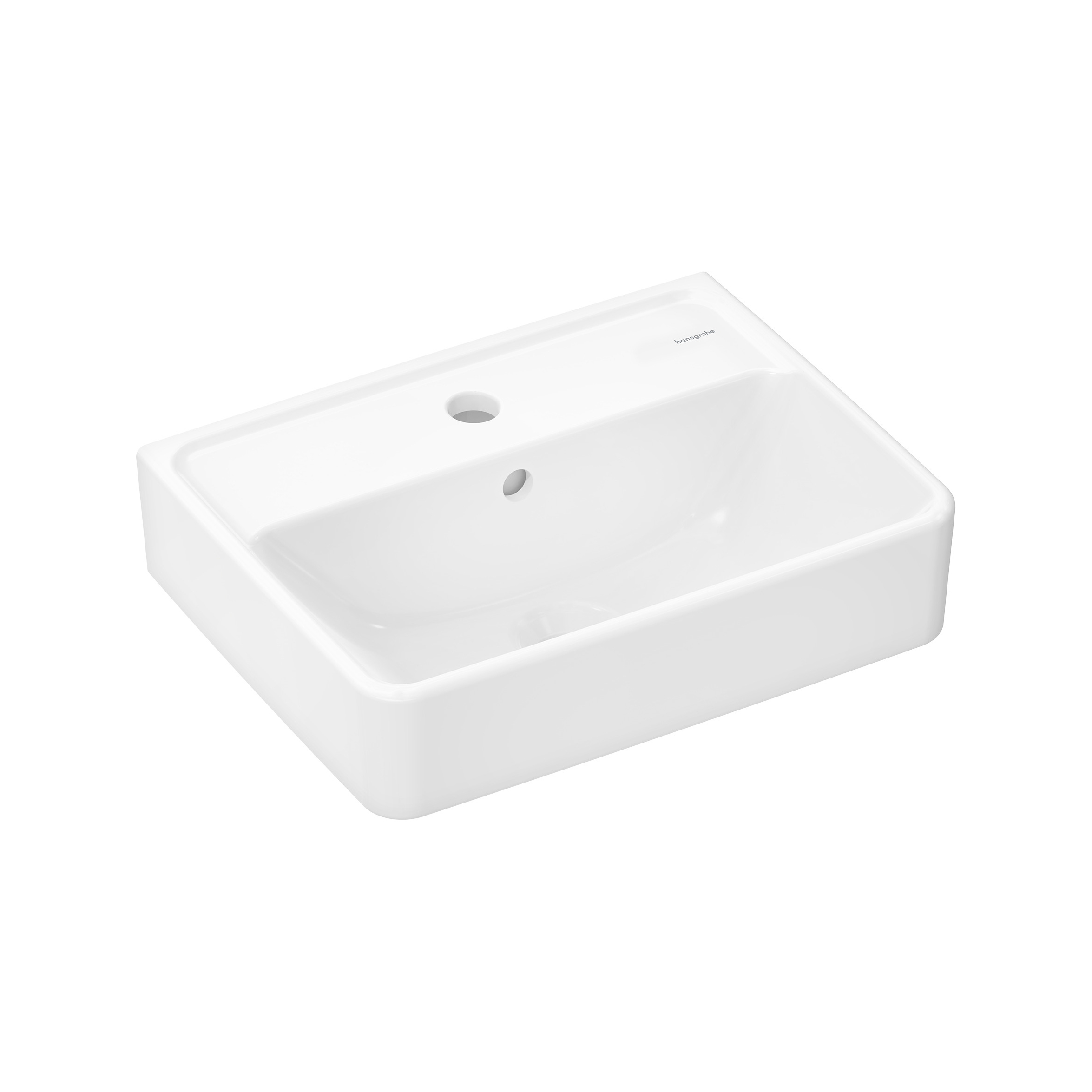 Display product Xanuia Q Handrinse basin 450/340 with tap hole and overflow from manufacturer Hansgrohe