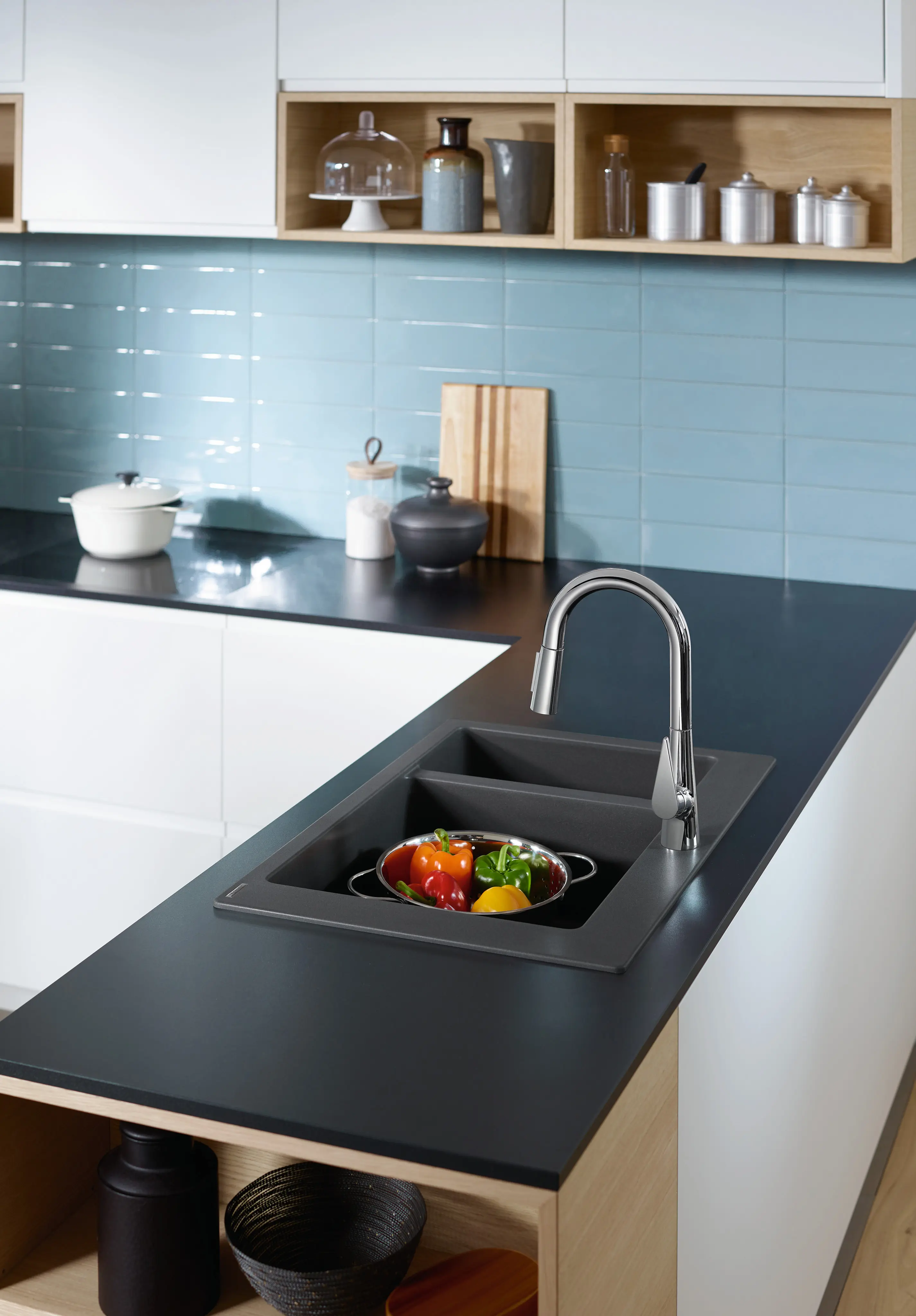 Hansgrohe - Talis M51 Einhebel-Küchenmischer 160, Ausziehbrause, 2jet, sBox