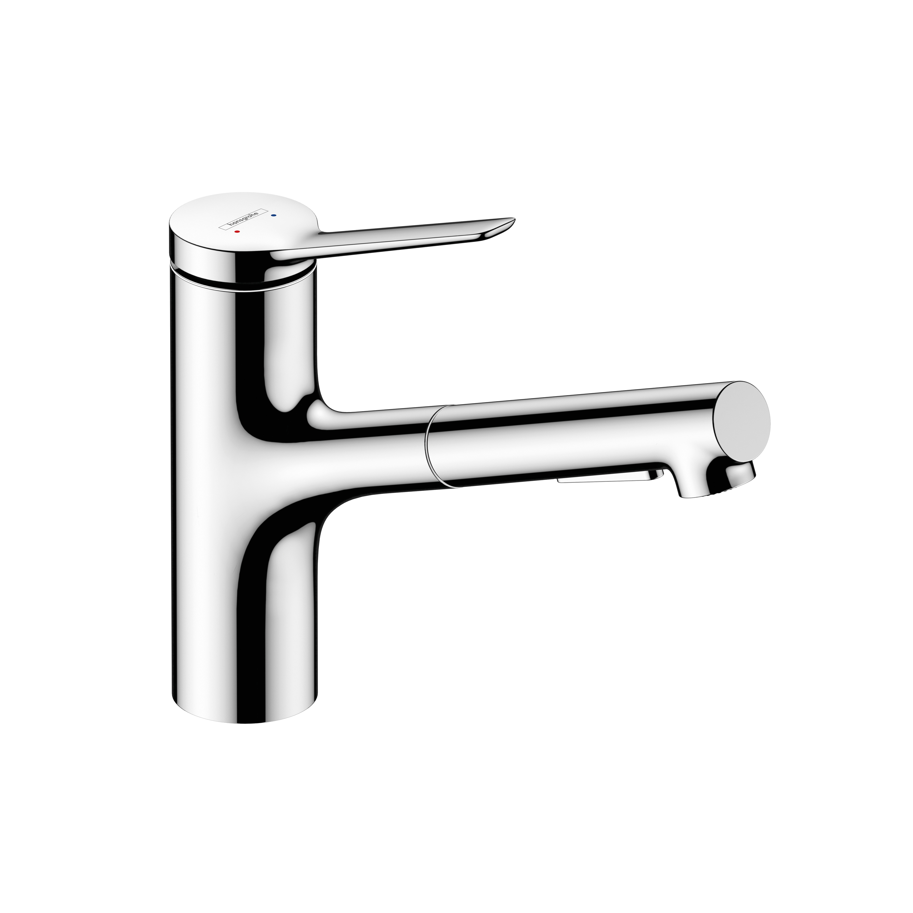 Display product Zesis M33 Single lever kitchen mixer 150, pull-out spray, 2jet from manufacturer Hansgrohe