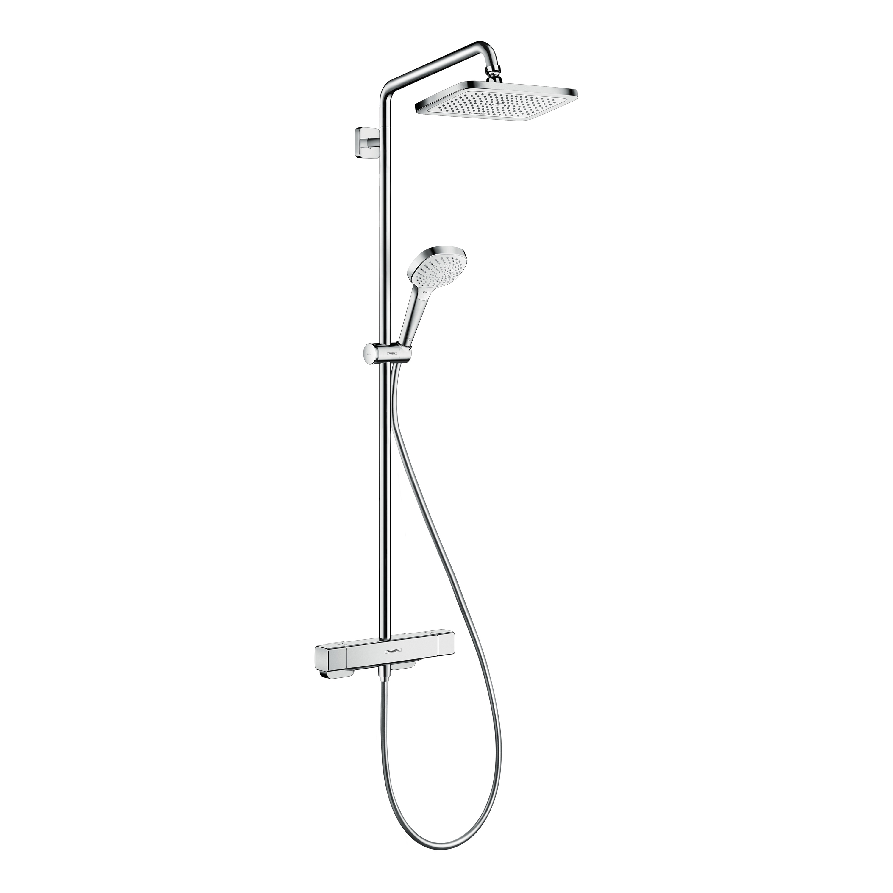 Mostra il prodotto Croma E Showerpipe 280 1jet EcoSmart con termostatico Ecostat E del produttore Hansgrohe