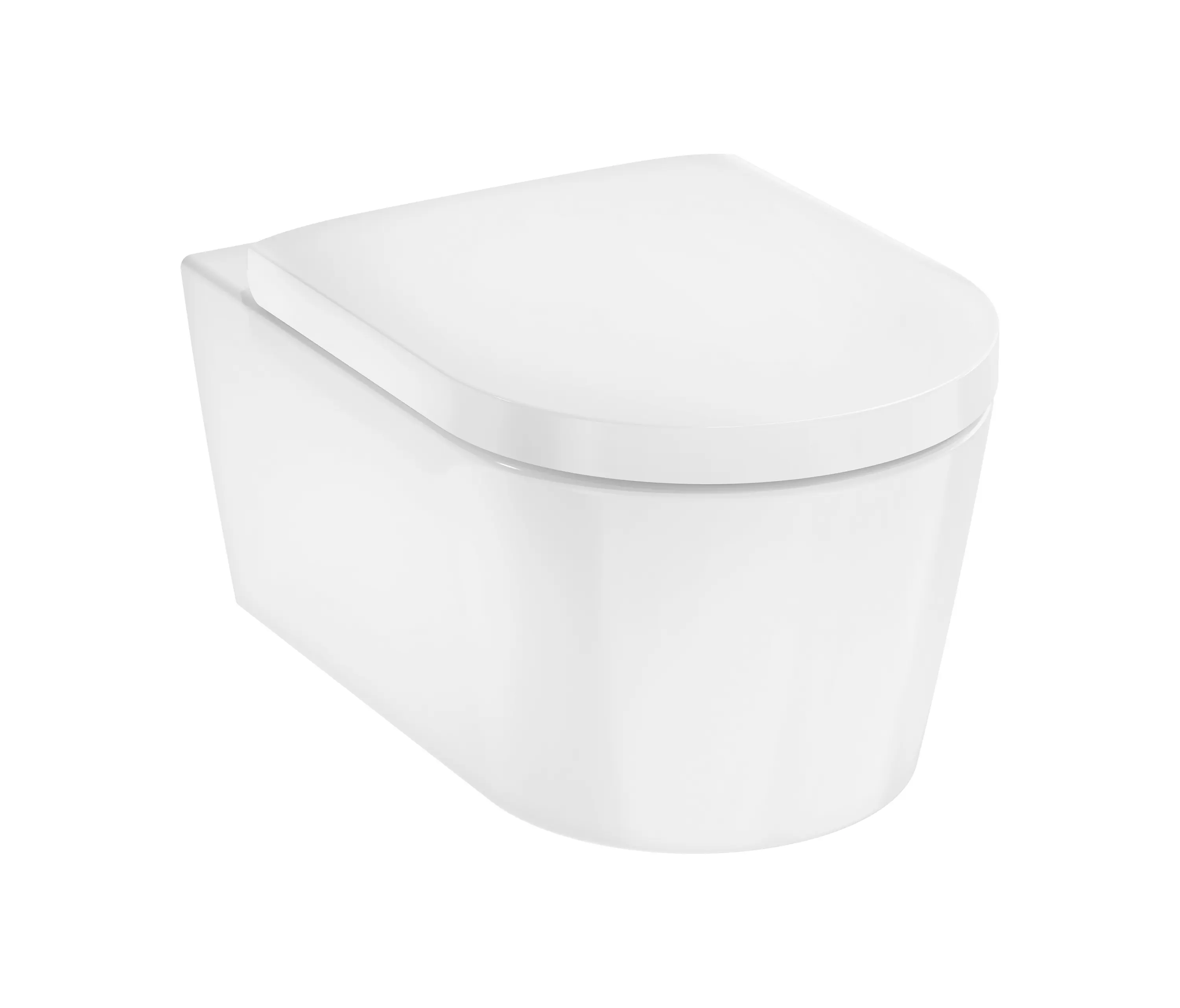 Hansgrohe - EluPura S Wall hung WC Set 540 AquaFall Flush, SmartClean with WC seat and cover with SoftClose and QuickRelease