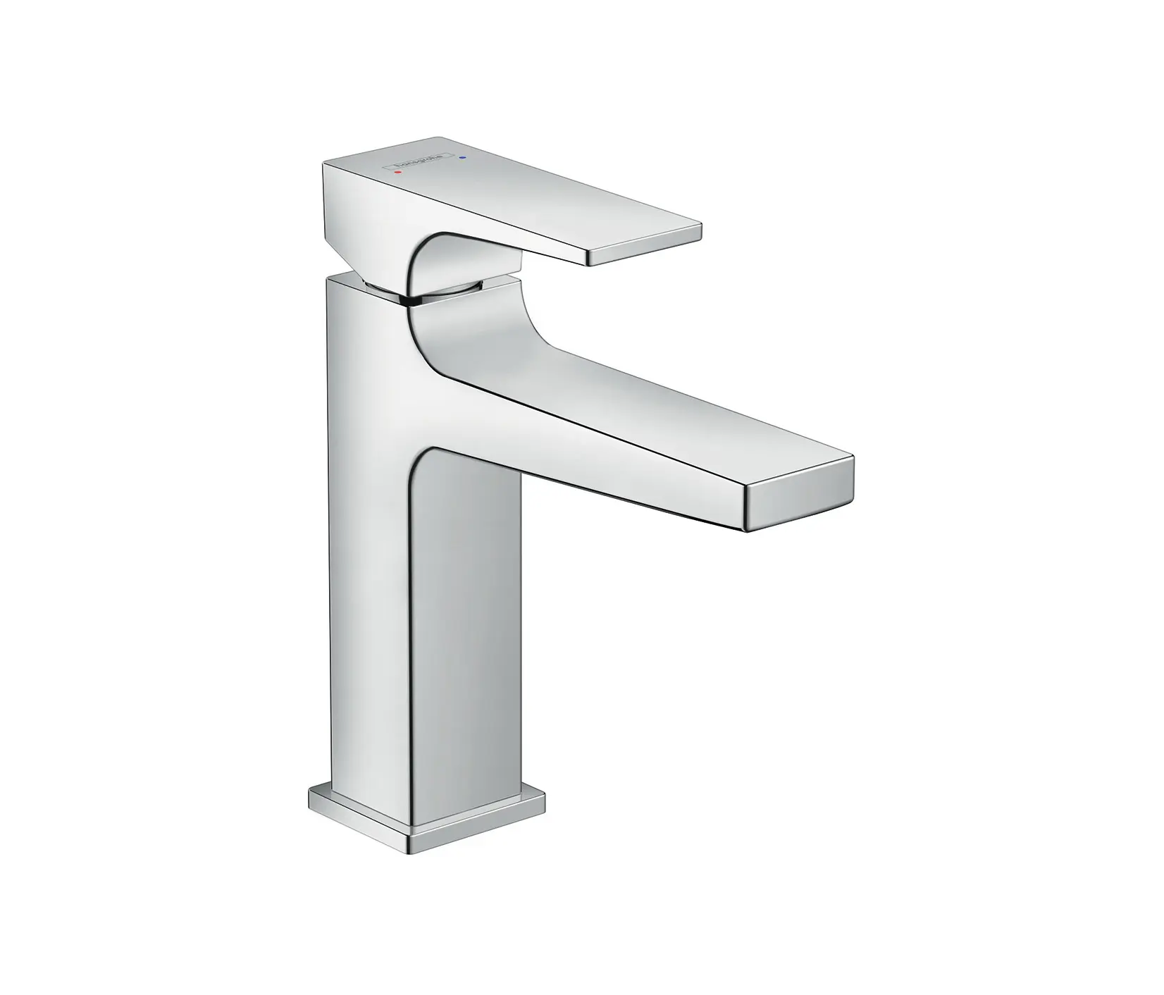 Hansgrohe - hansgrohe Metropol Single lever basin mixer 110 with lever handle and push-open waste set