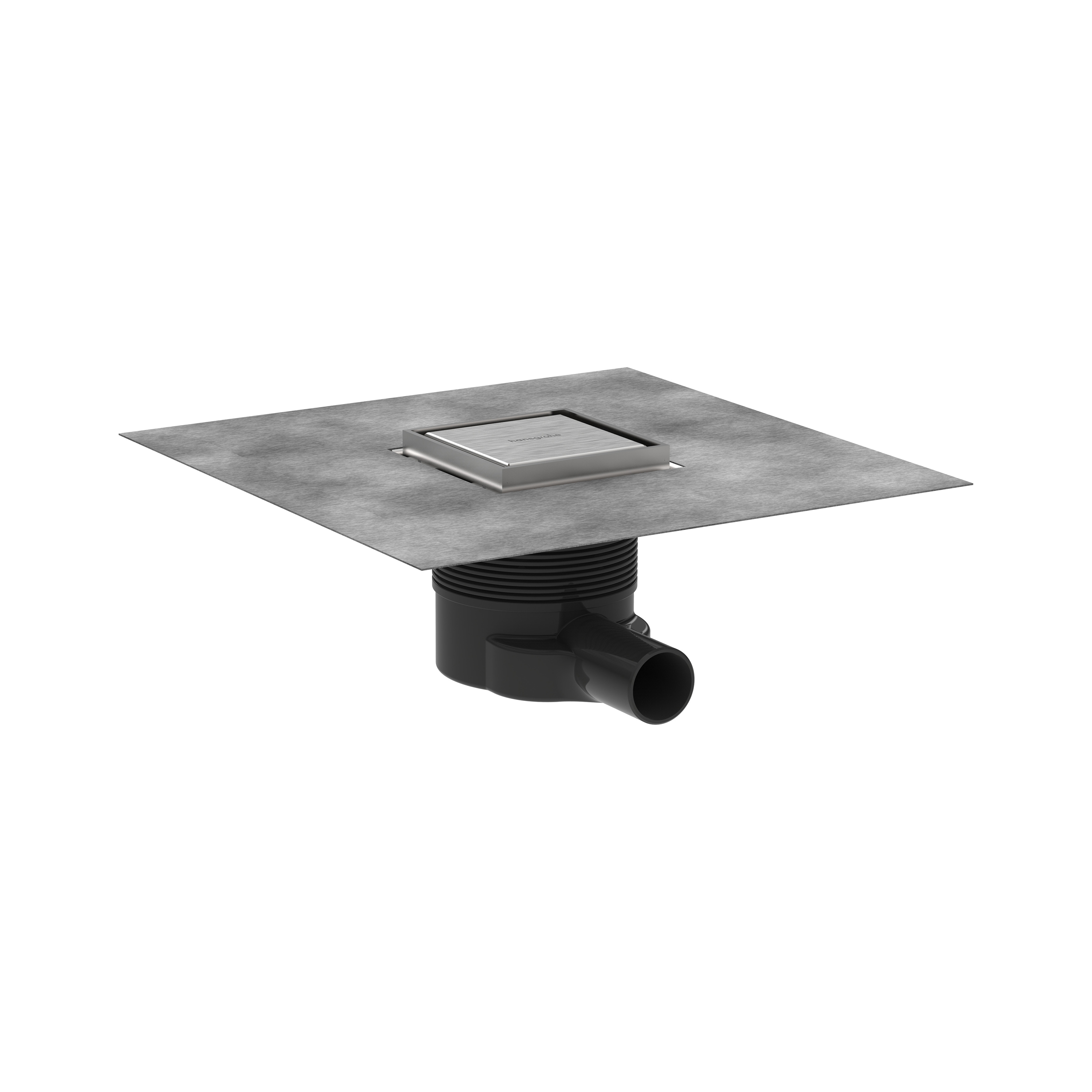 Mostra il prodotto RainDrain Brilliance Complete set point drain 100/100 tileable rear cover del produttore Hansgrohe