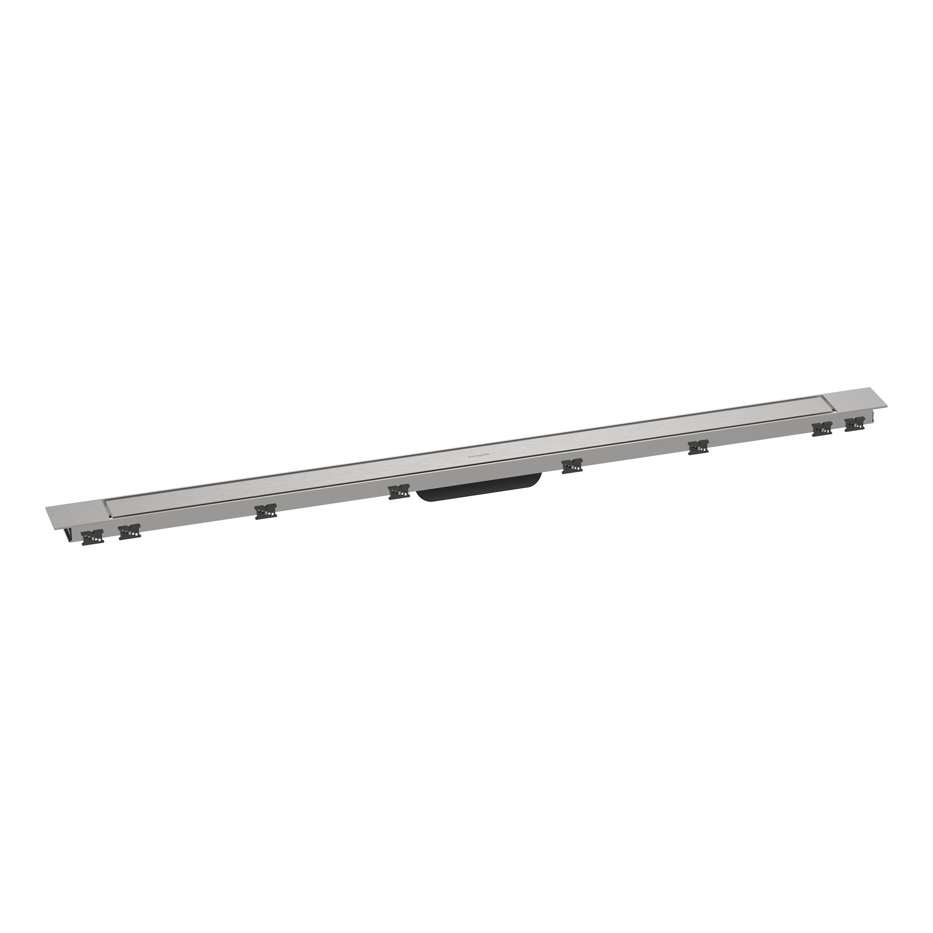 Display product RainDrain Match Plus Finish set shower drain 1200 with height adjustable frame from manufacturer Hansgrohe
