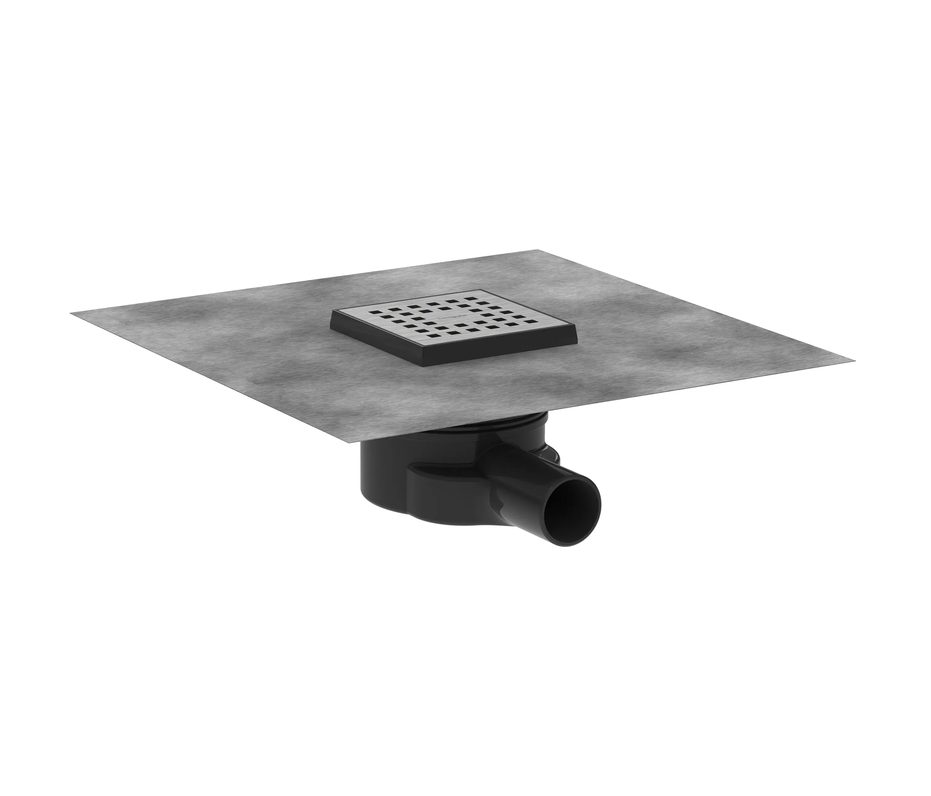 Hansgrohe - RainDrain Point Set completo de desagüe de ducha 100/100