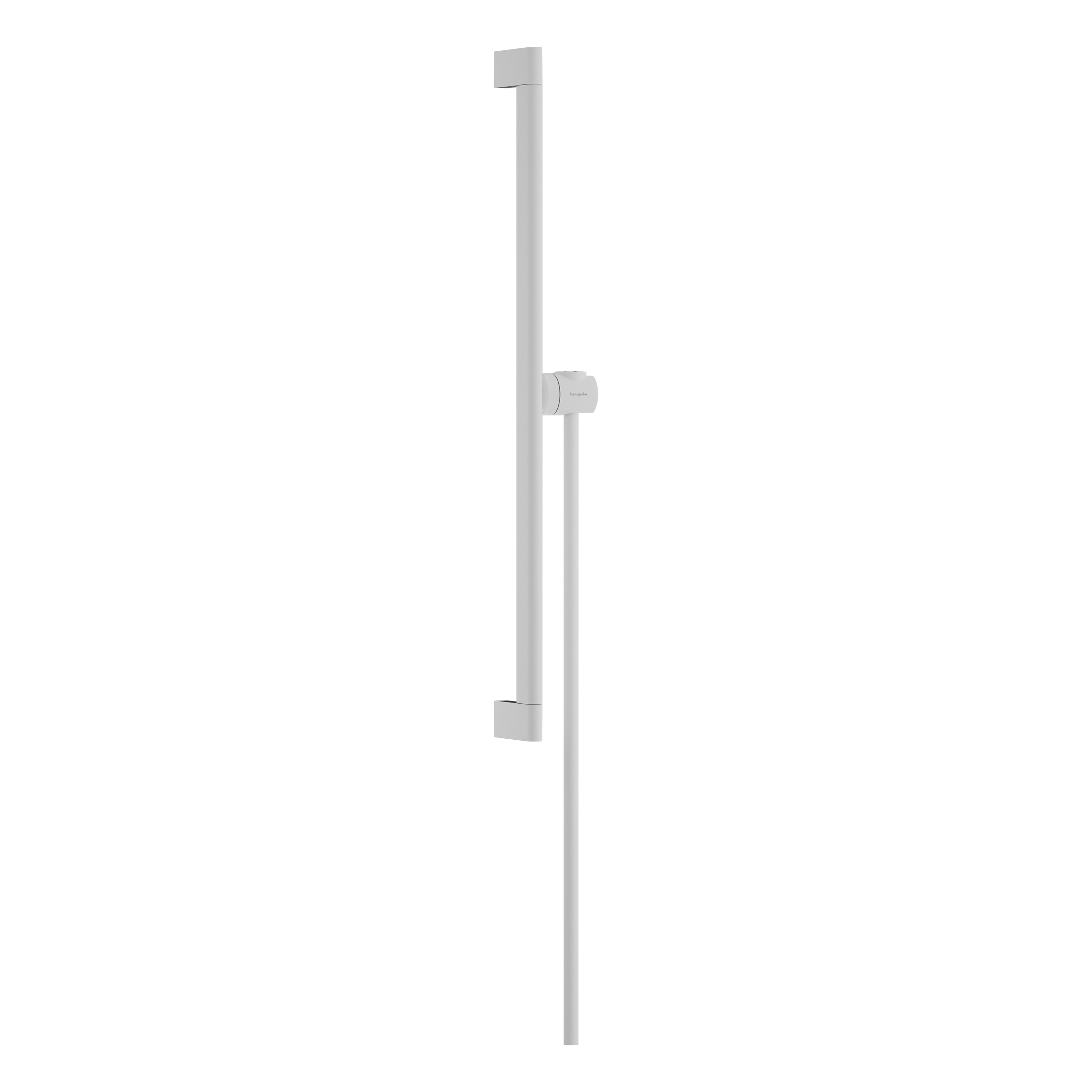 Display product Unica Shower bar S Puro 65 cm with easy slide hand shower holder and Isiflex shower hose 160 cm from manufacturer Hansgrohe